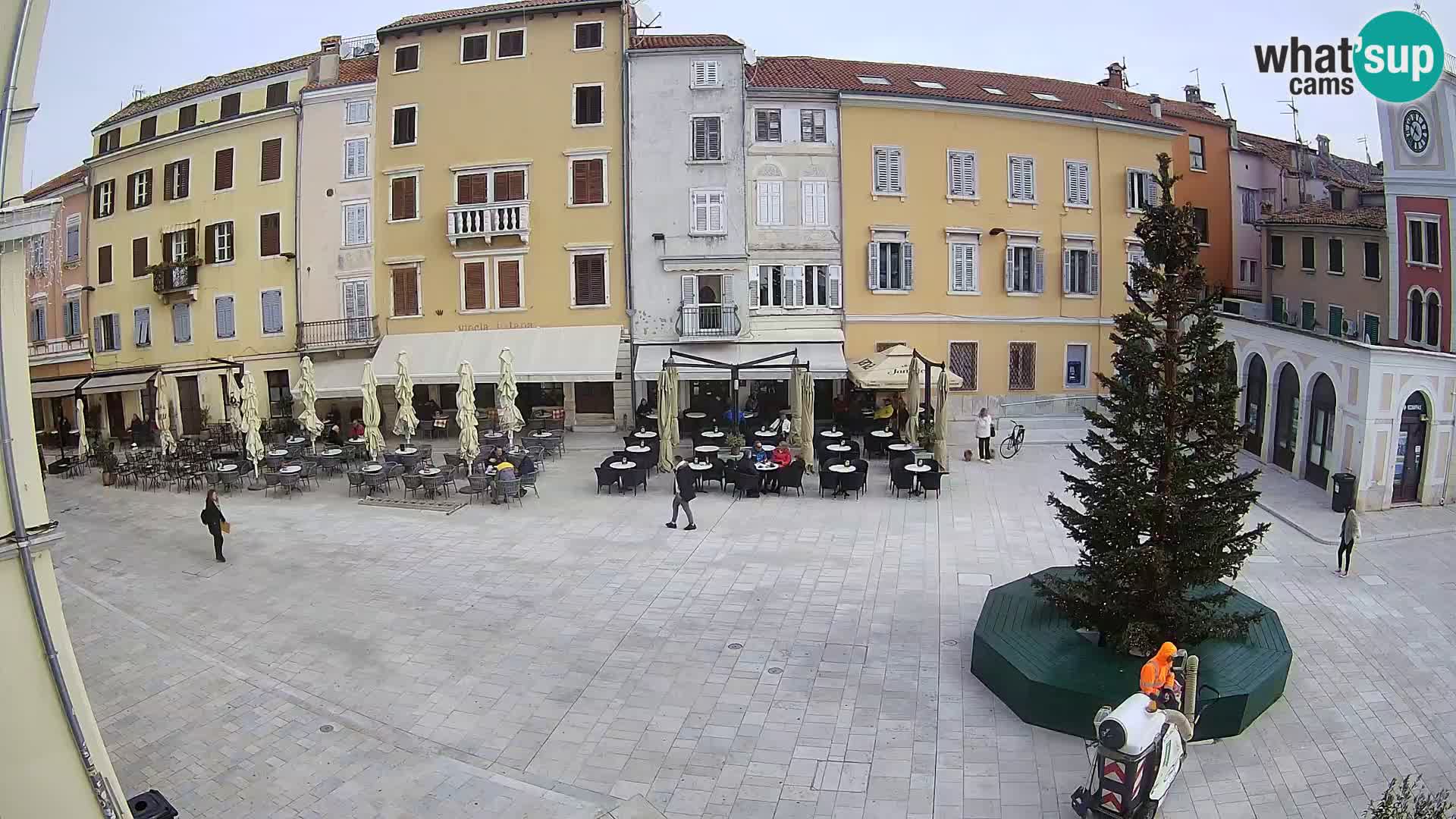 Webcam Rovinj Center – Plaza Principal