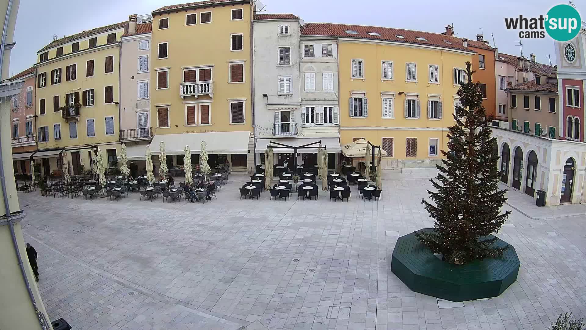 Webcam Rovinj Center – Plaza Principal