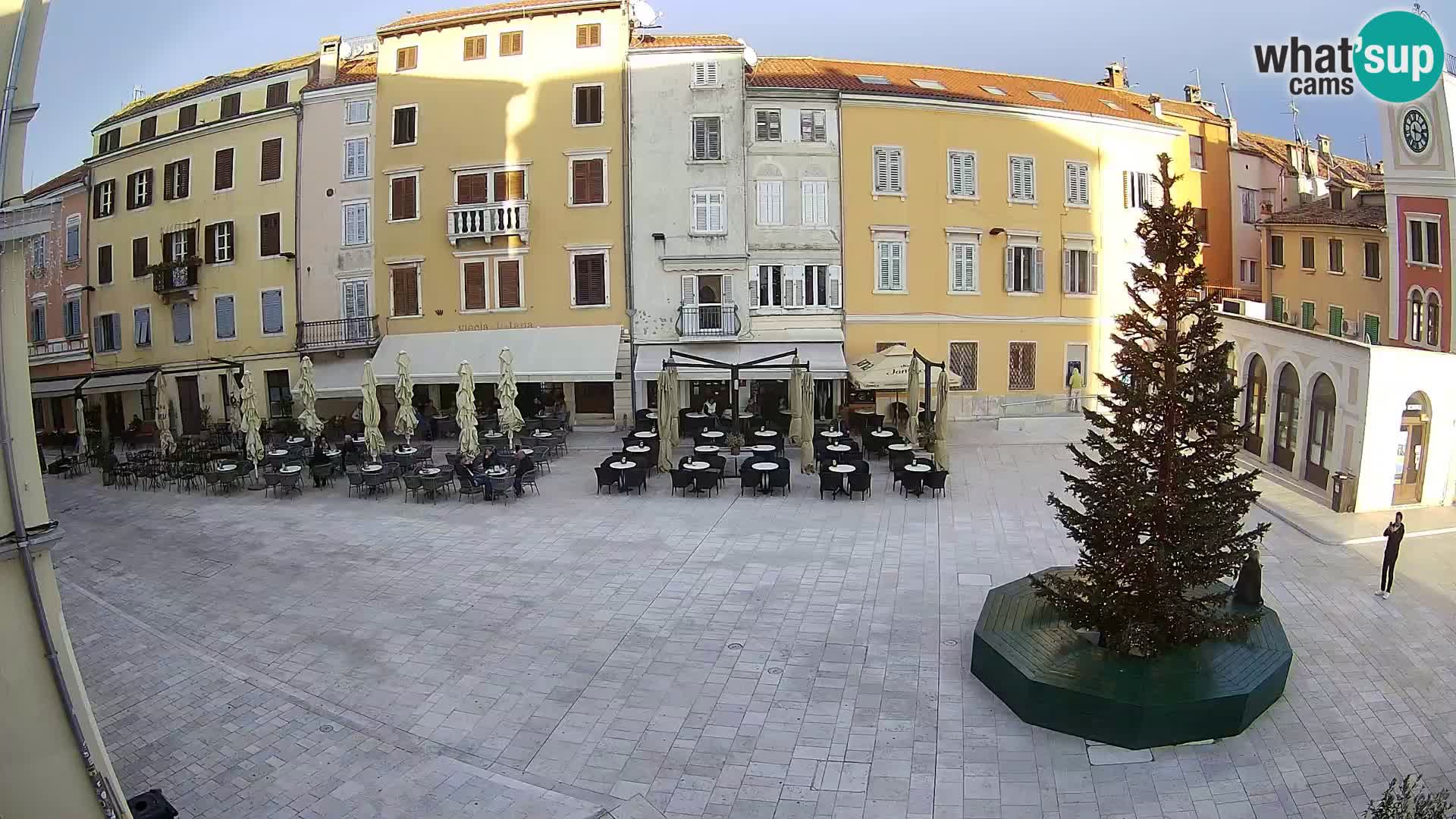 Webcam Rovinj Zentrum – Hauptplatz in Echtzeit