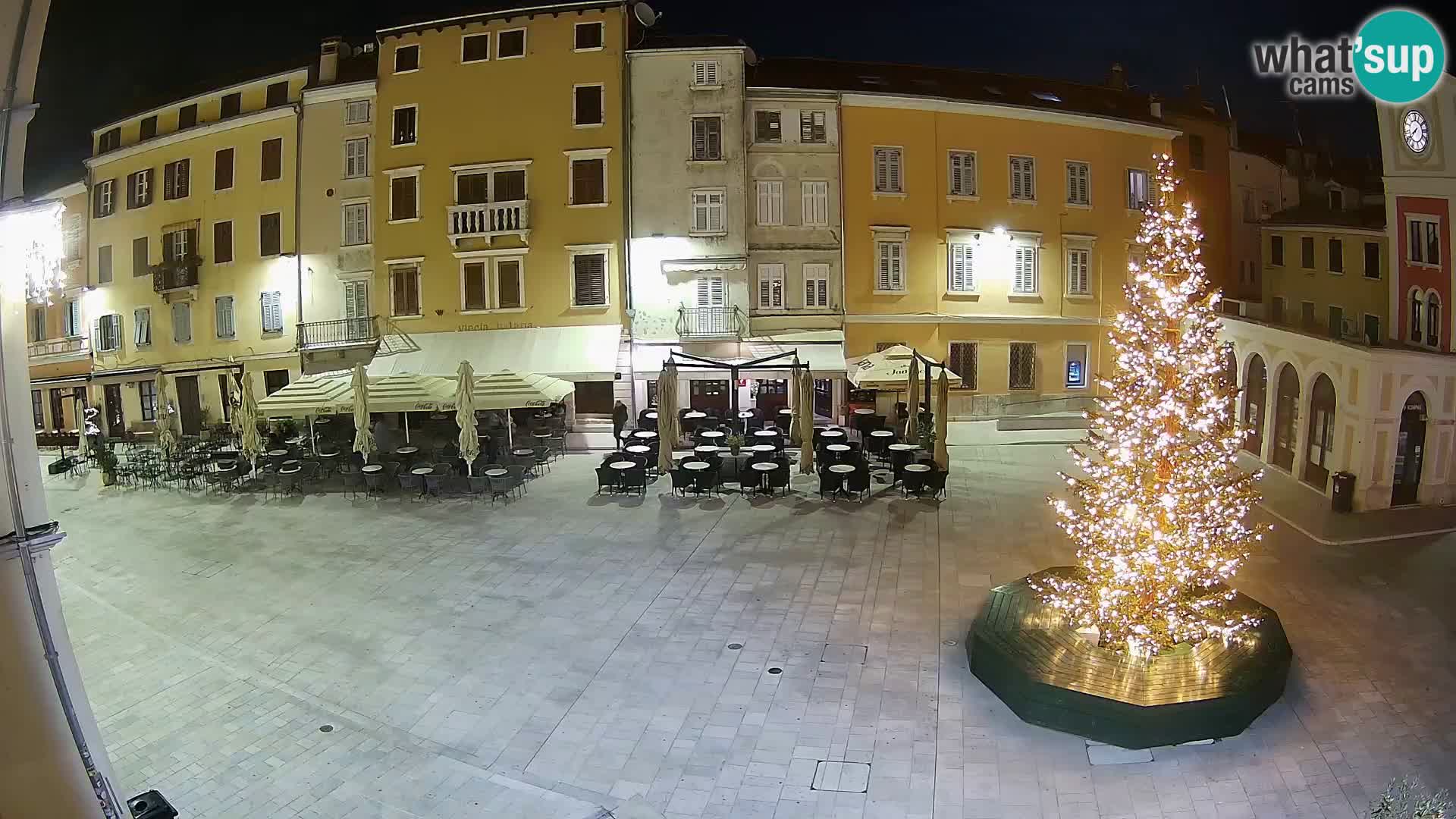 Webcam Rovinj Zentrum – Hauptplatz in Echtzeit