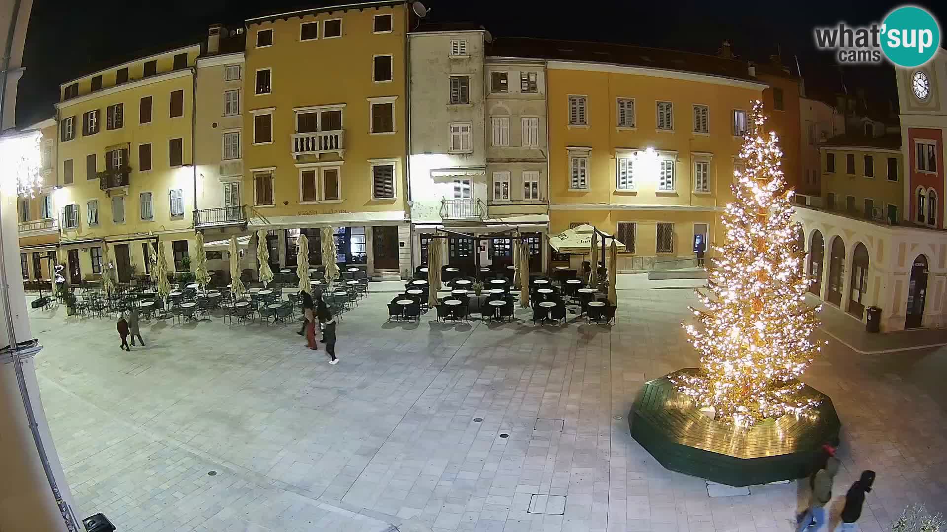 Webcam Rovinj Zentrum – Hauptplatz in Echtzeit
