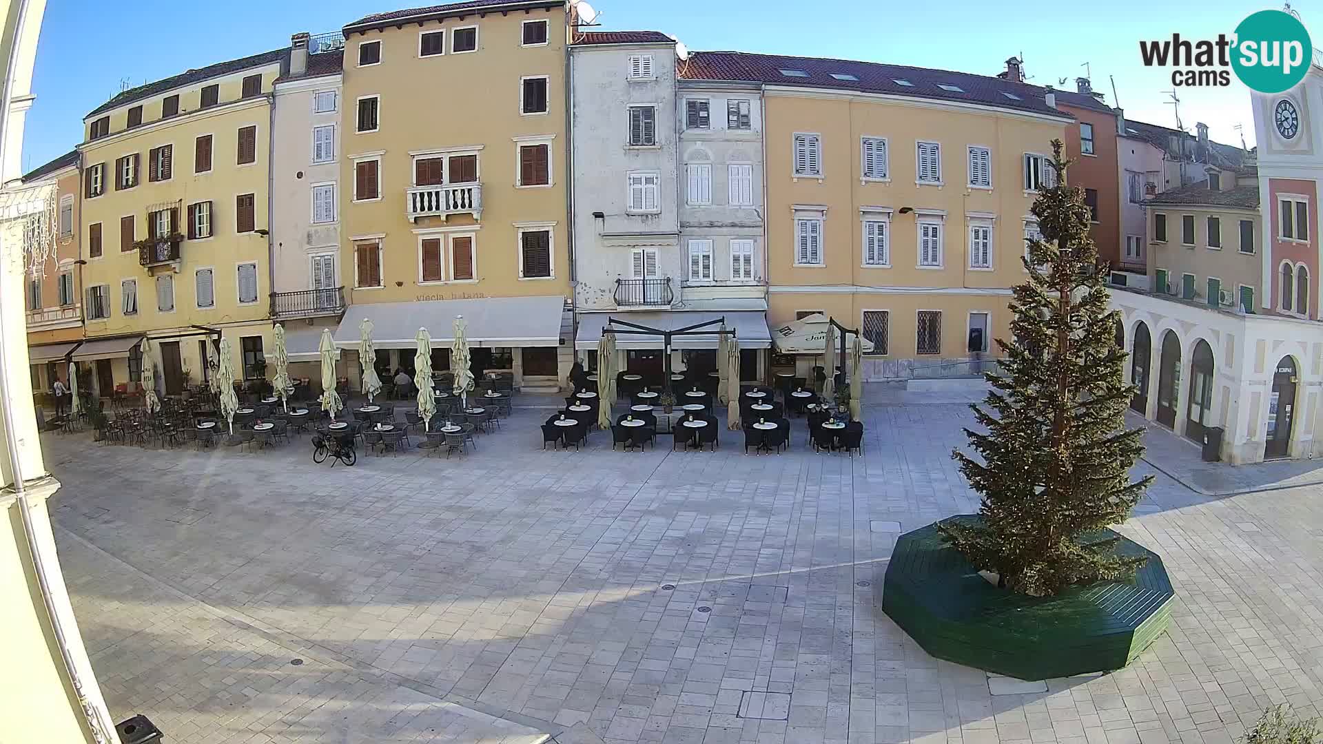 Webcam Rovinj Center – Plaza Principal