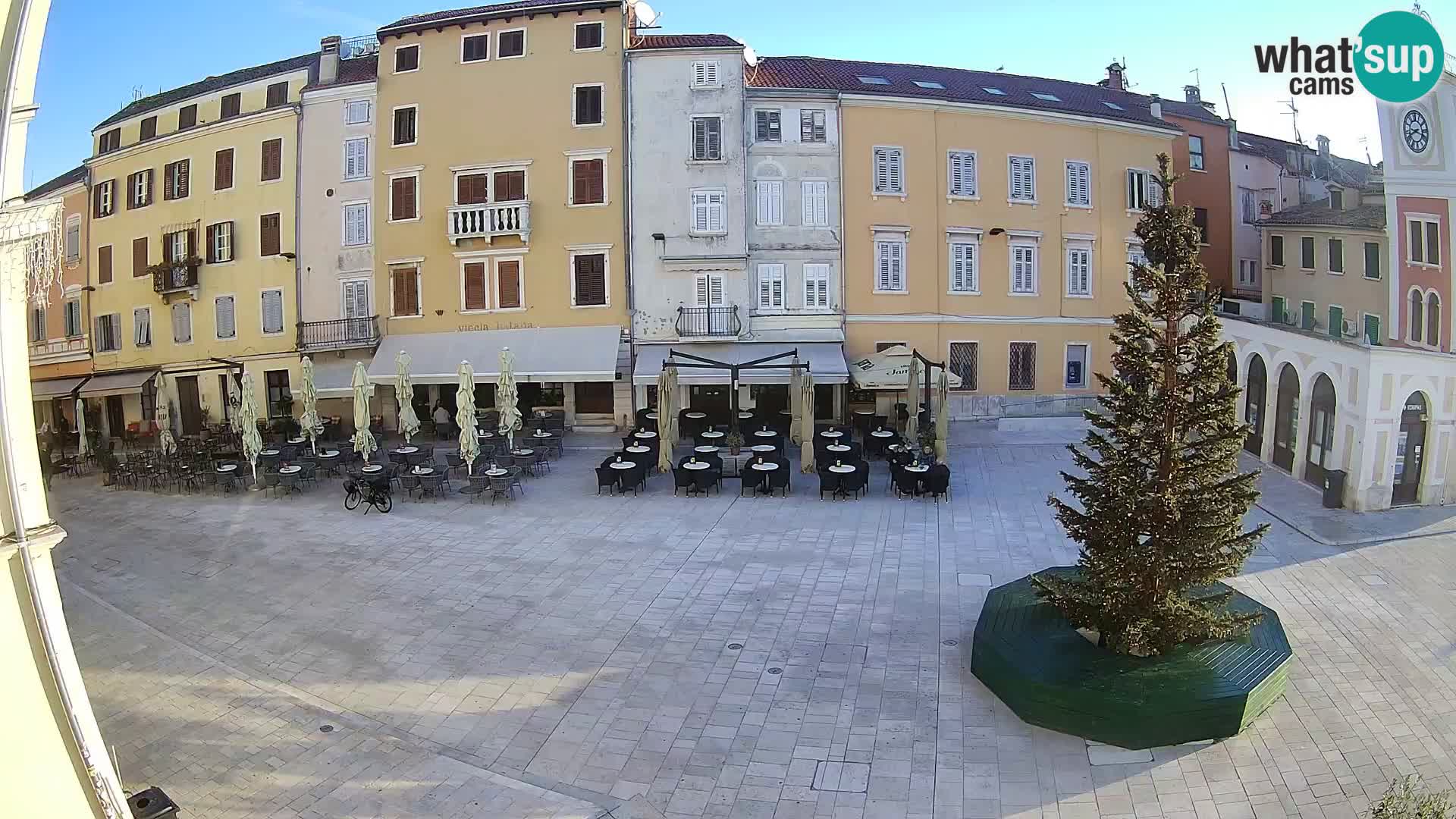Webcam Rovinj Center – Plaza Principal