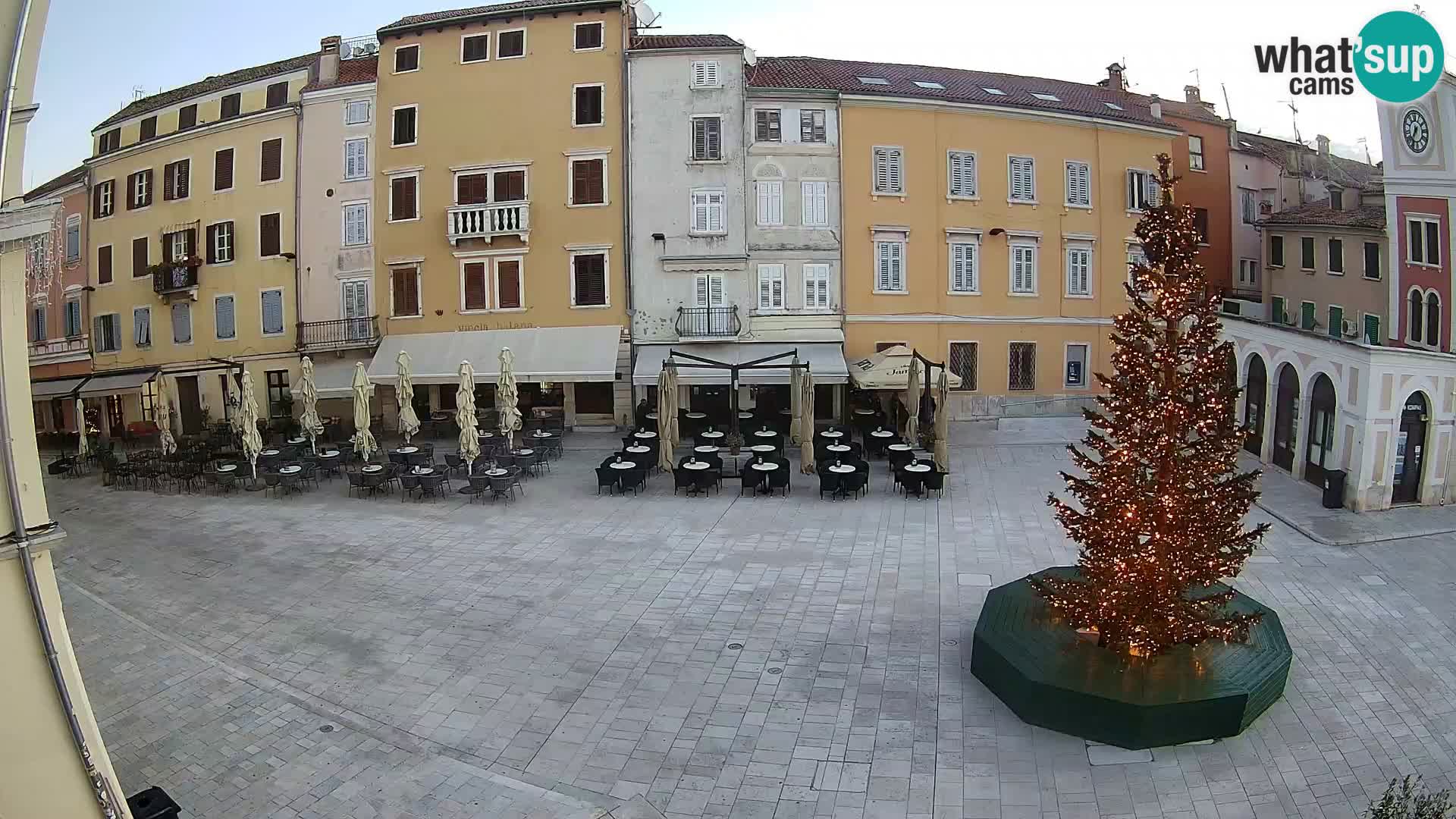 Rovinj Center Webcam – Main Square