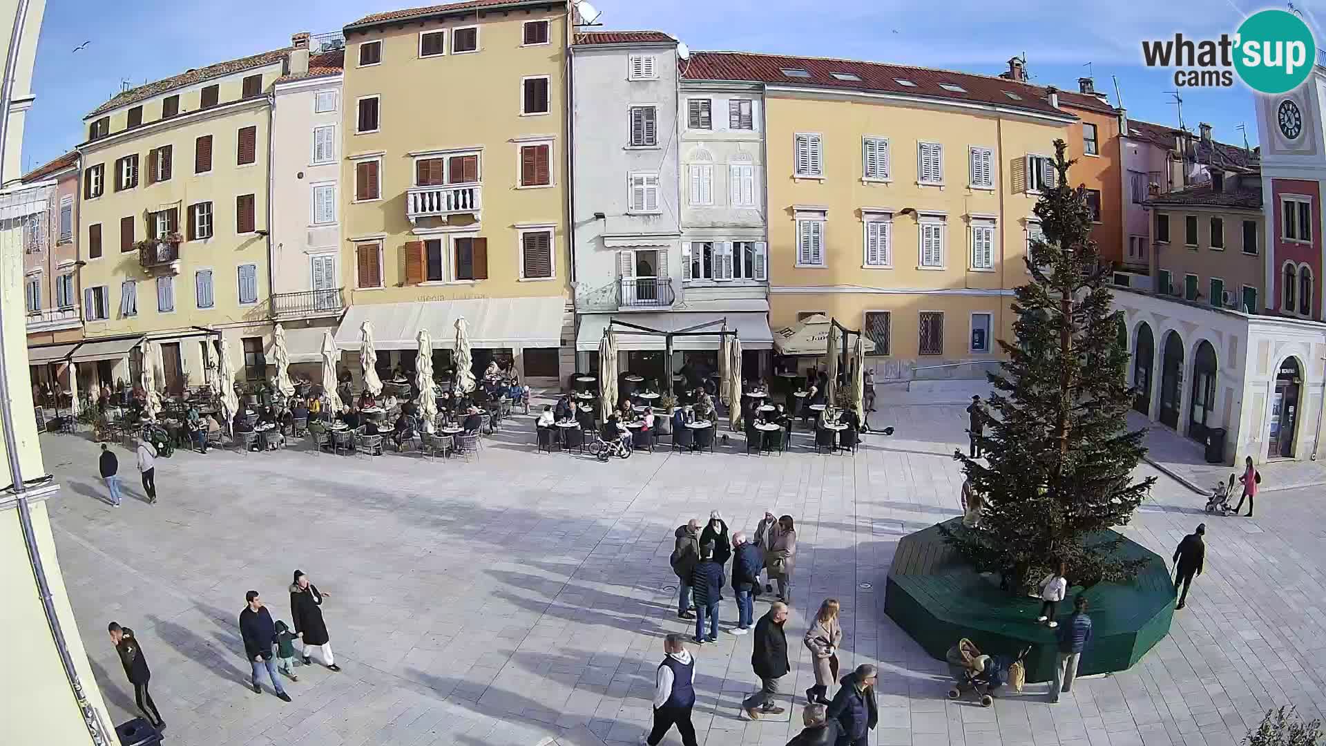 Webcam Rovinj Center – Plaza Principal