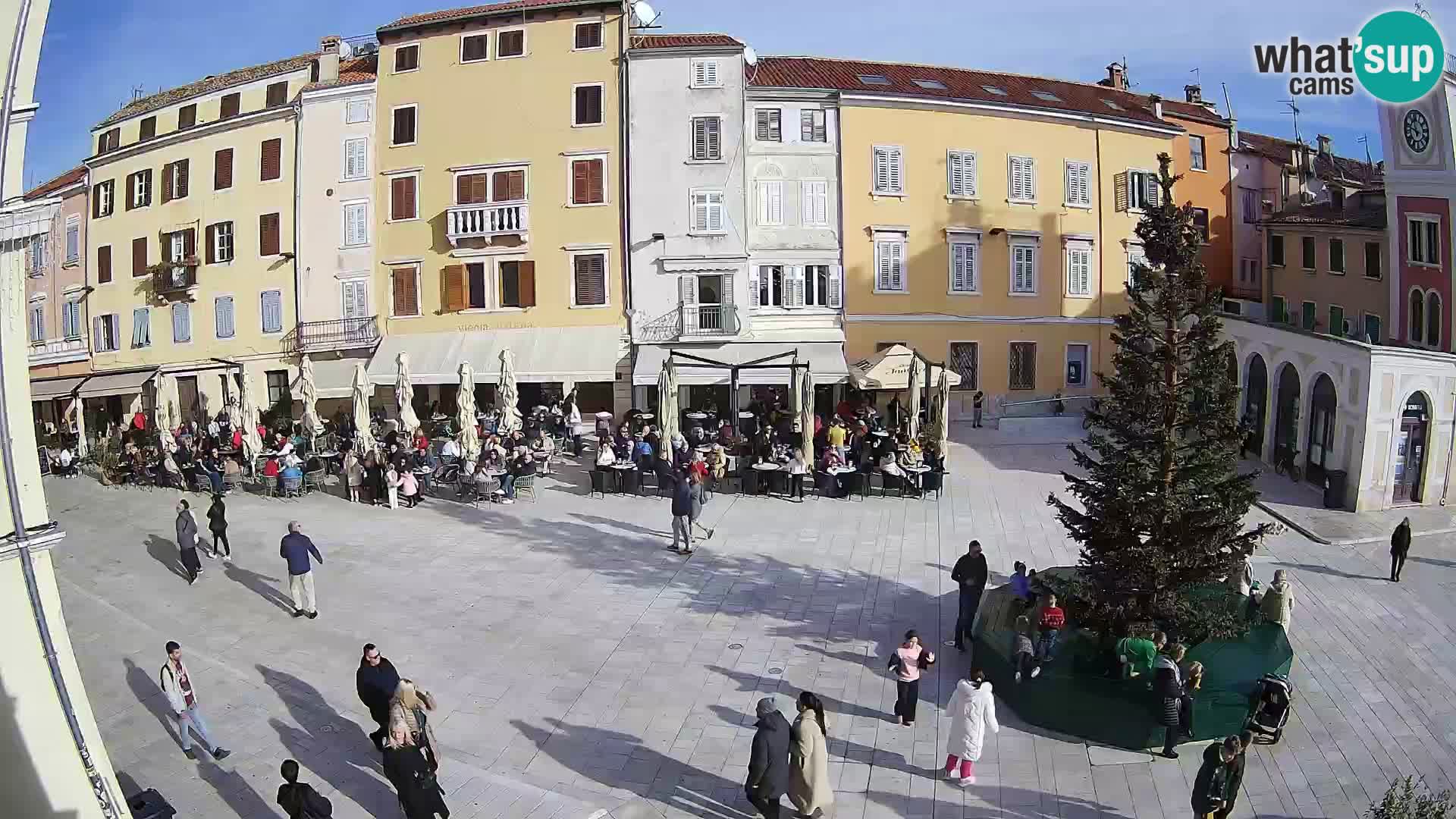 Webcam Rovinj Center – Plaza Principal