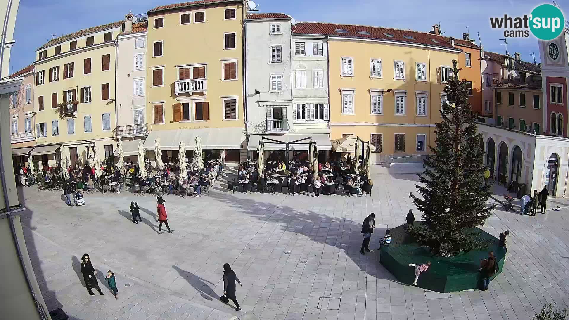 Webcam Rovigno Centro – Piazza Centrale