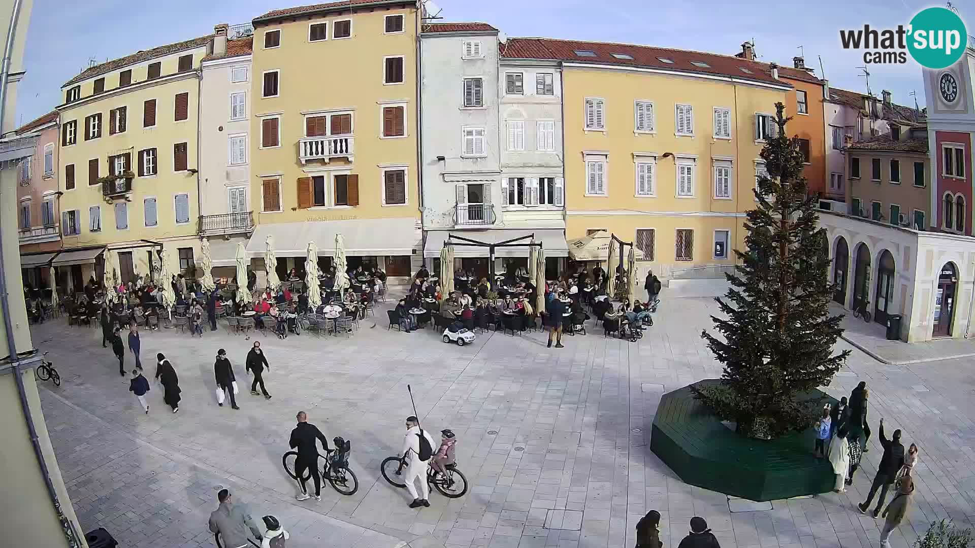 Webcam Rovinj Center – Plaza Principal