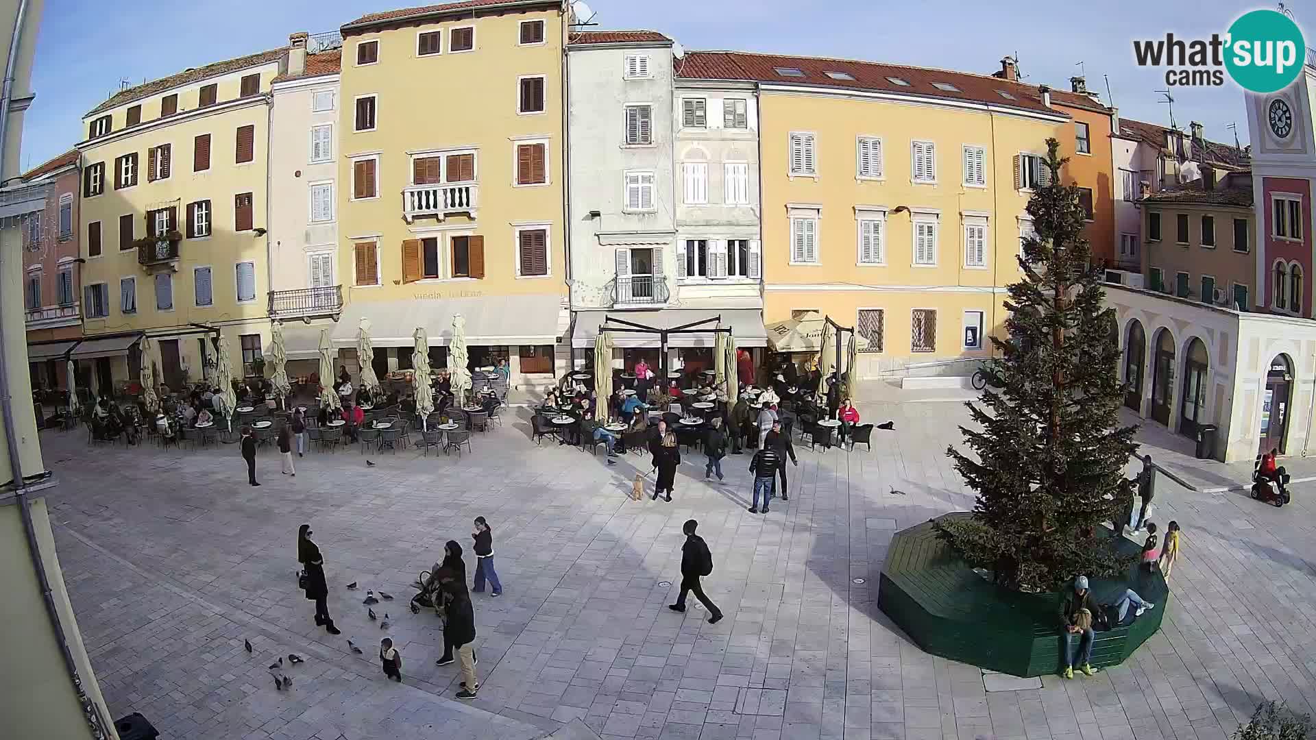 Webcam Rovinj Center – Plaza Principal