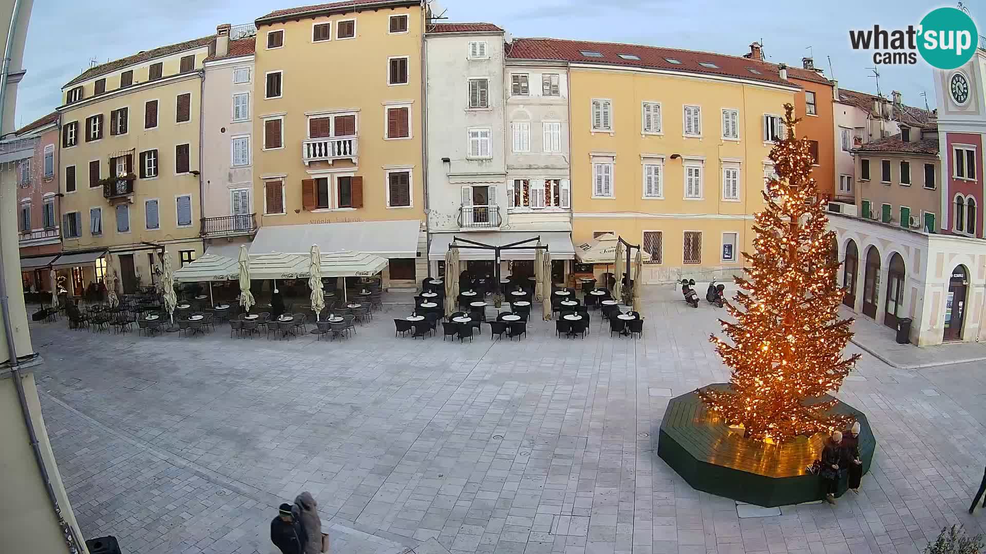 Webcam Rovinj Center – Plaza Principal