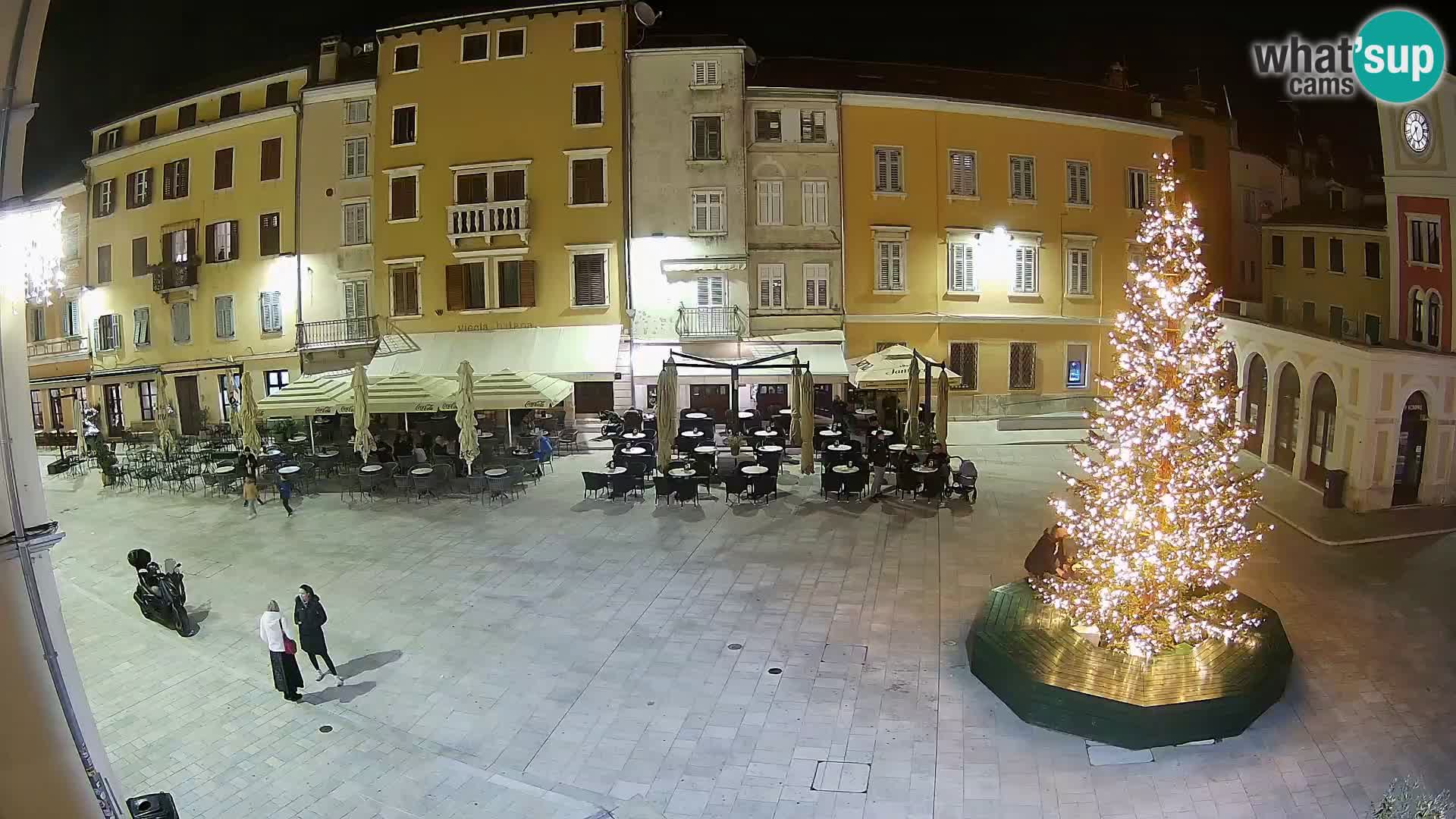 Webcam Rovinj Center – Plaza Principal