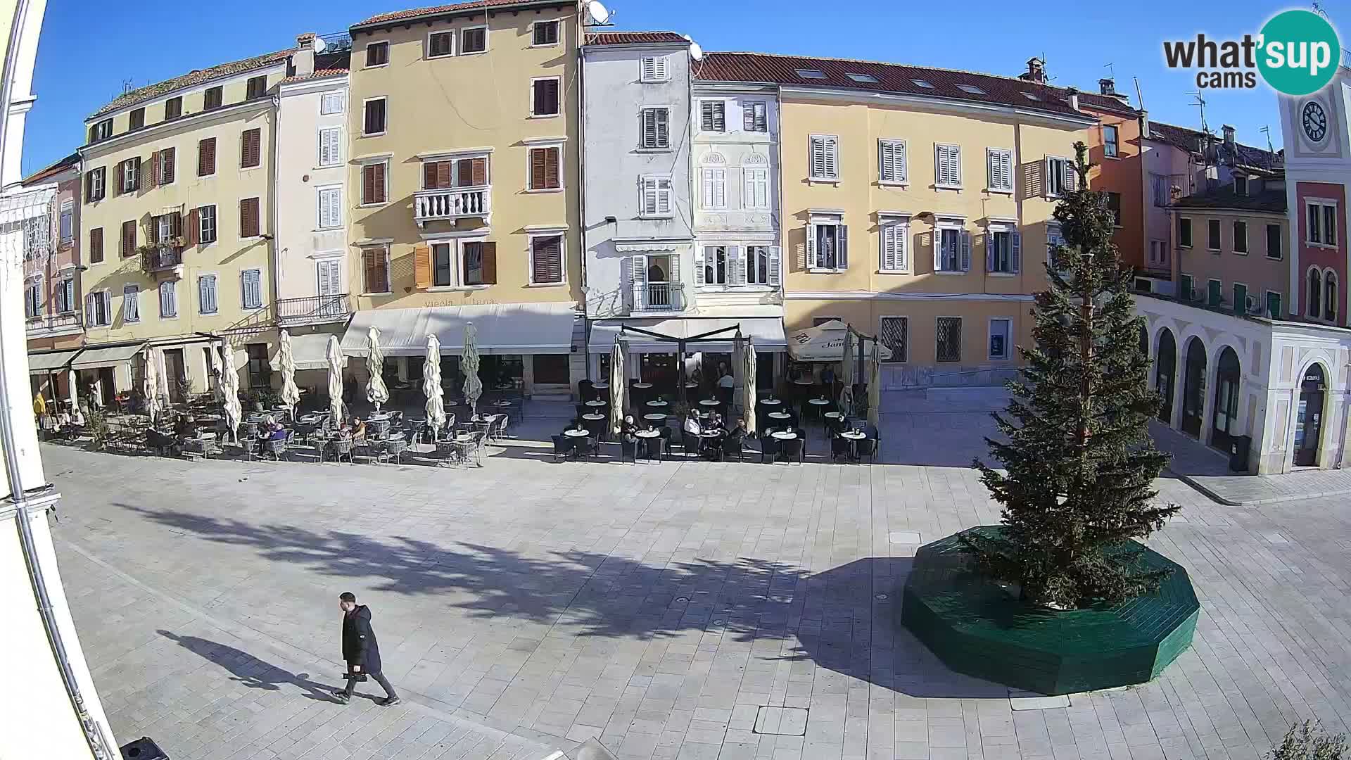 Spletna kamera Rovinj Center – Glavni trg