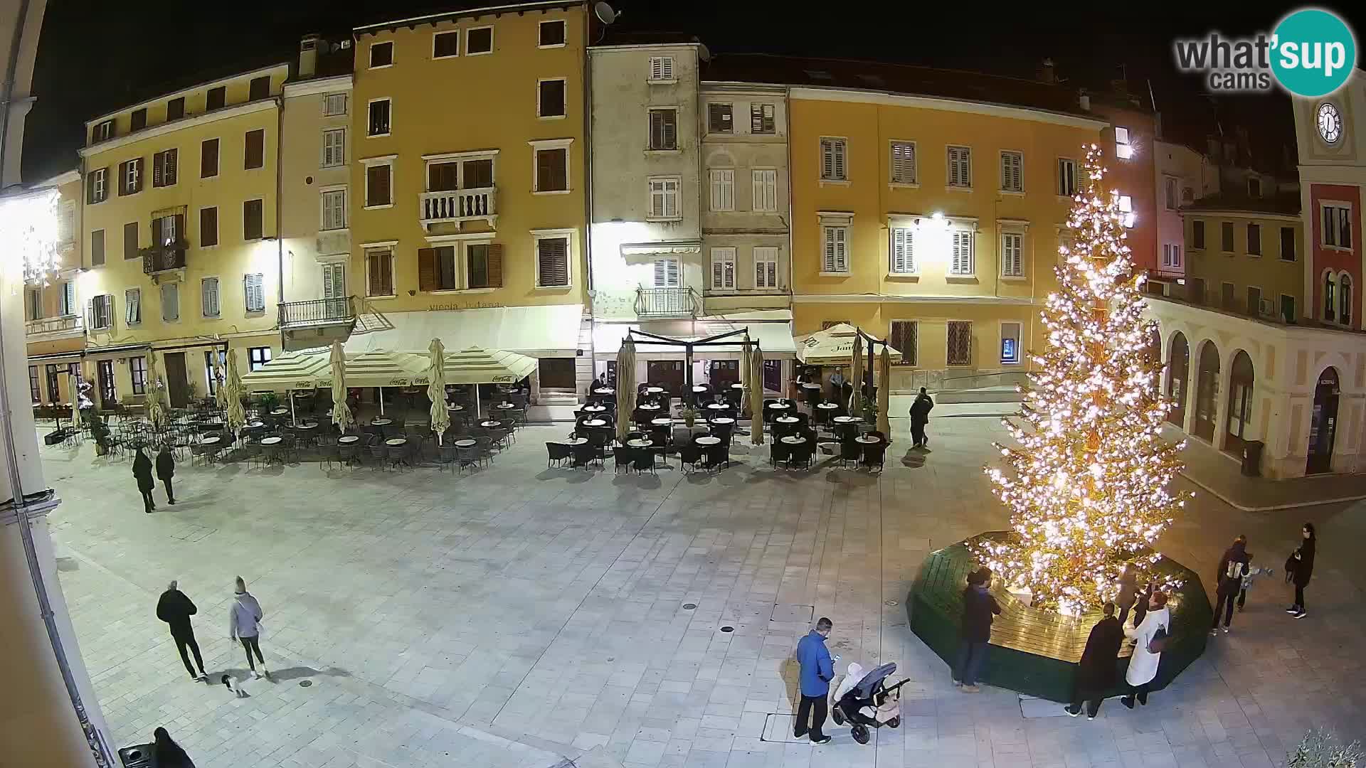 Webcam Rovinj Center – Plaza Principal