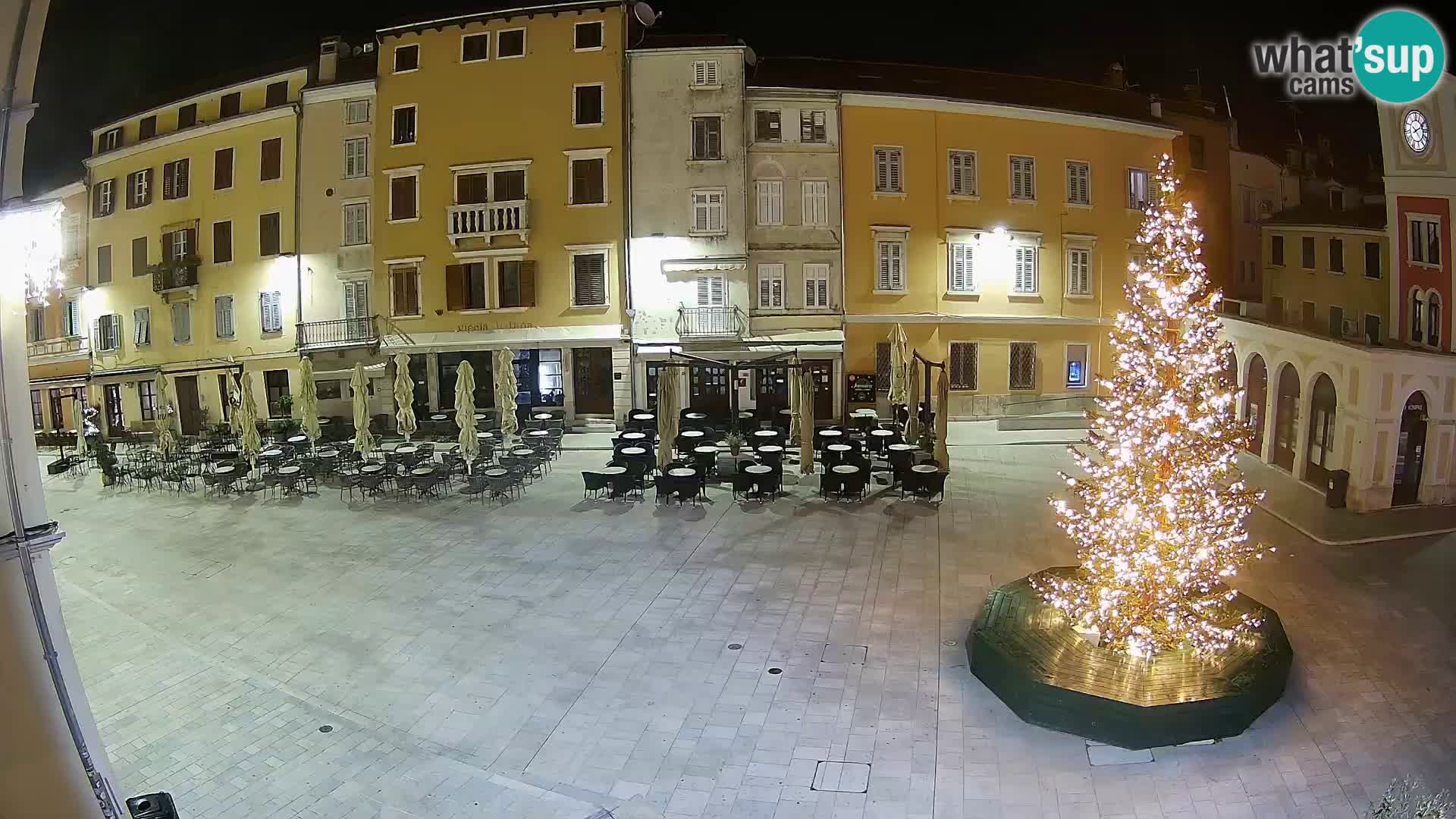 Webcam Rovinj Zentrum – Hauptplatz in Echtzeit