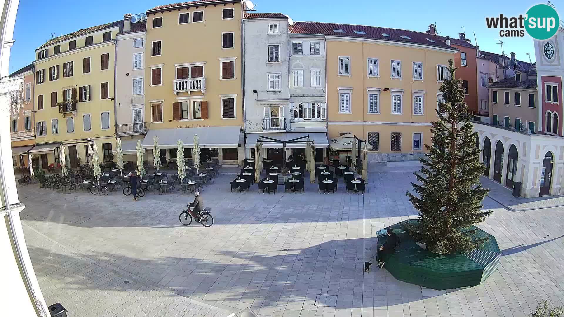 Webcam Rovinj Centar – glavni trg
