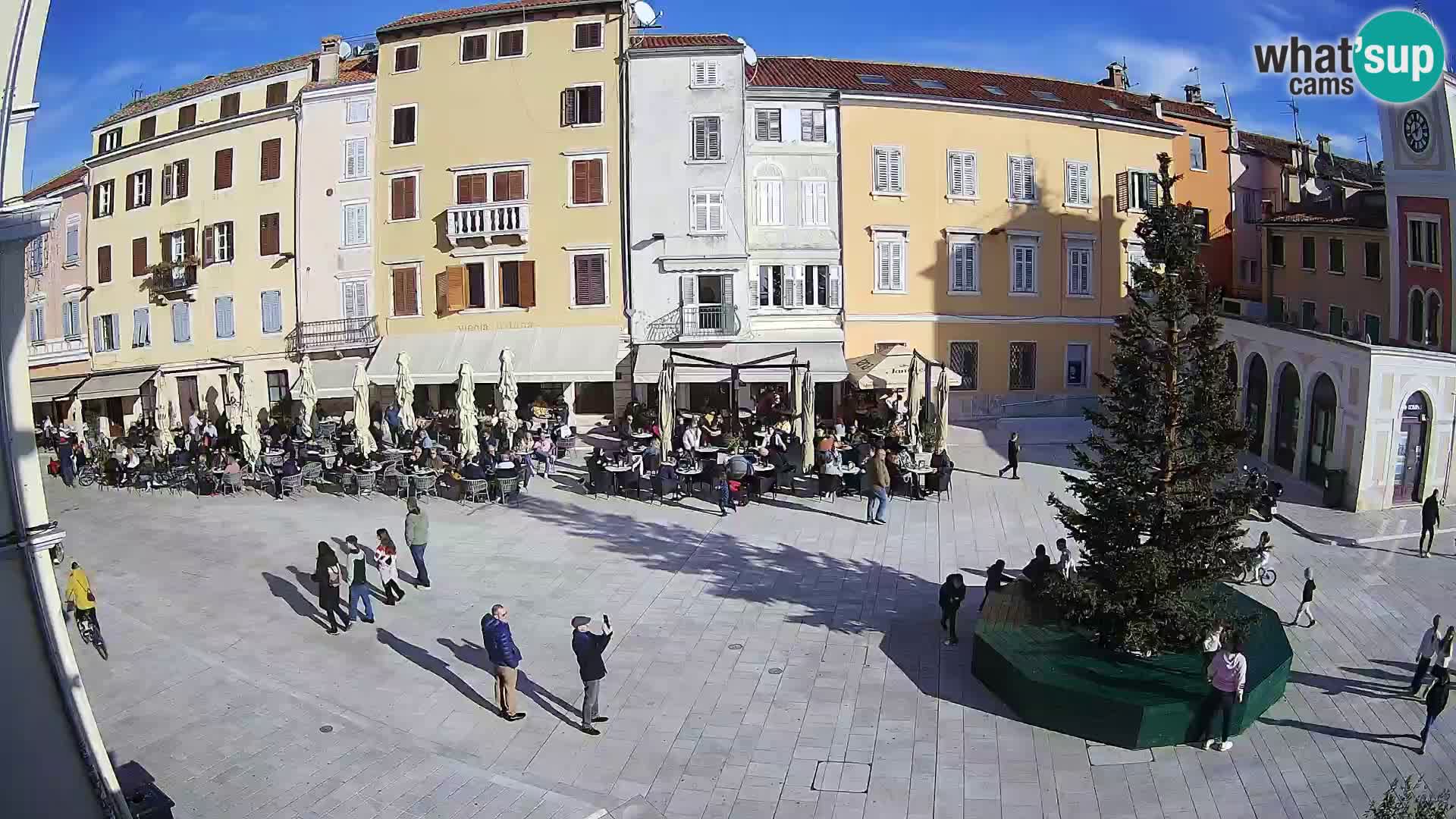 Webcam Rovinj Centre – Place Principale