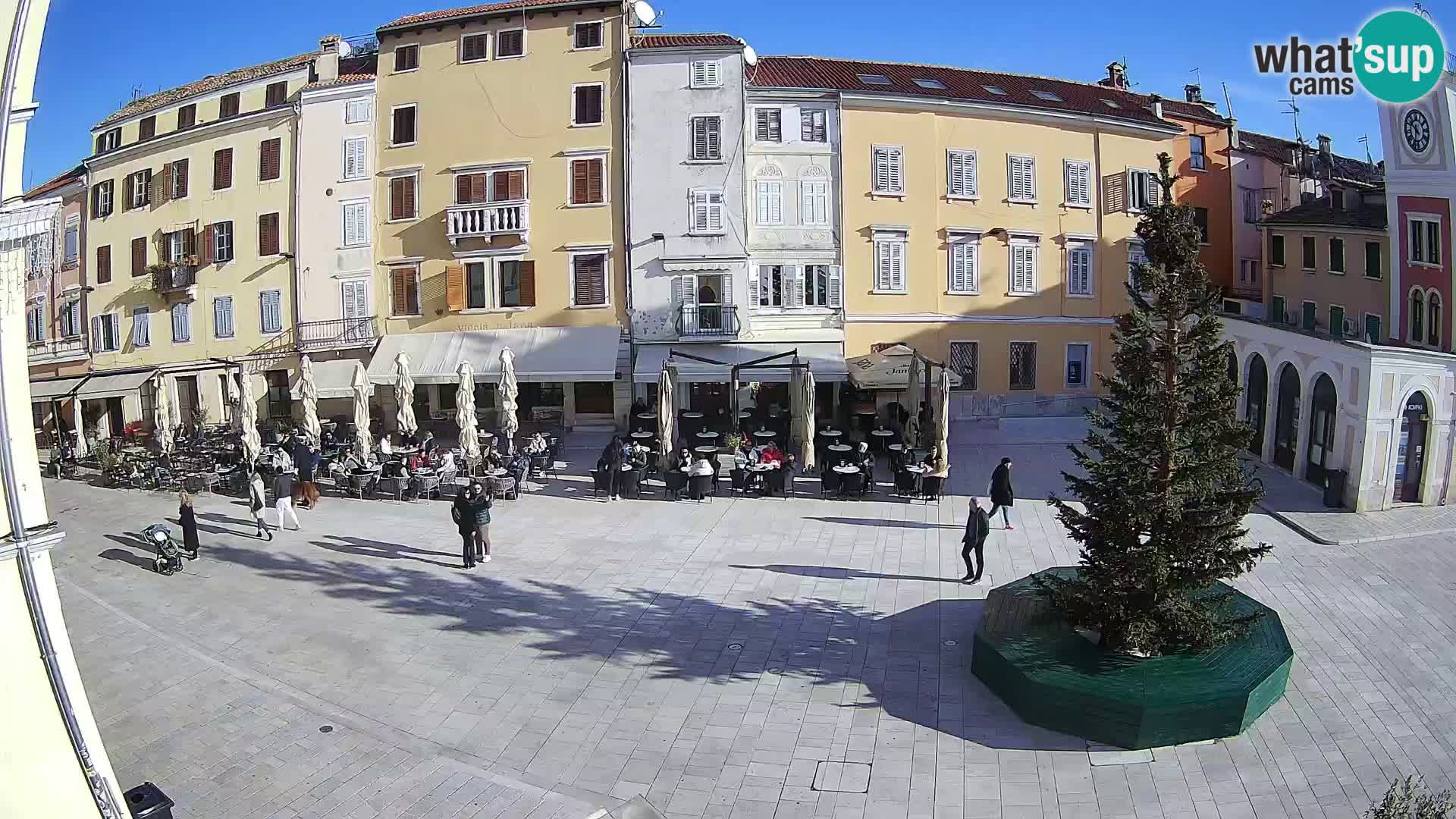 Webcam Rovinj Centar – glavni trg