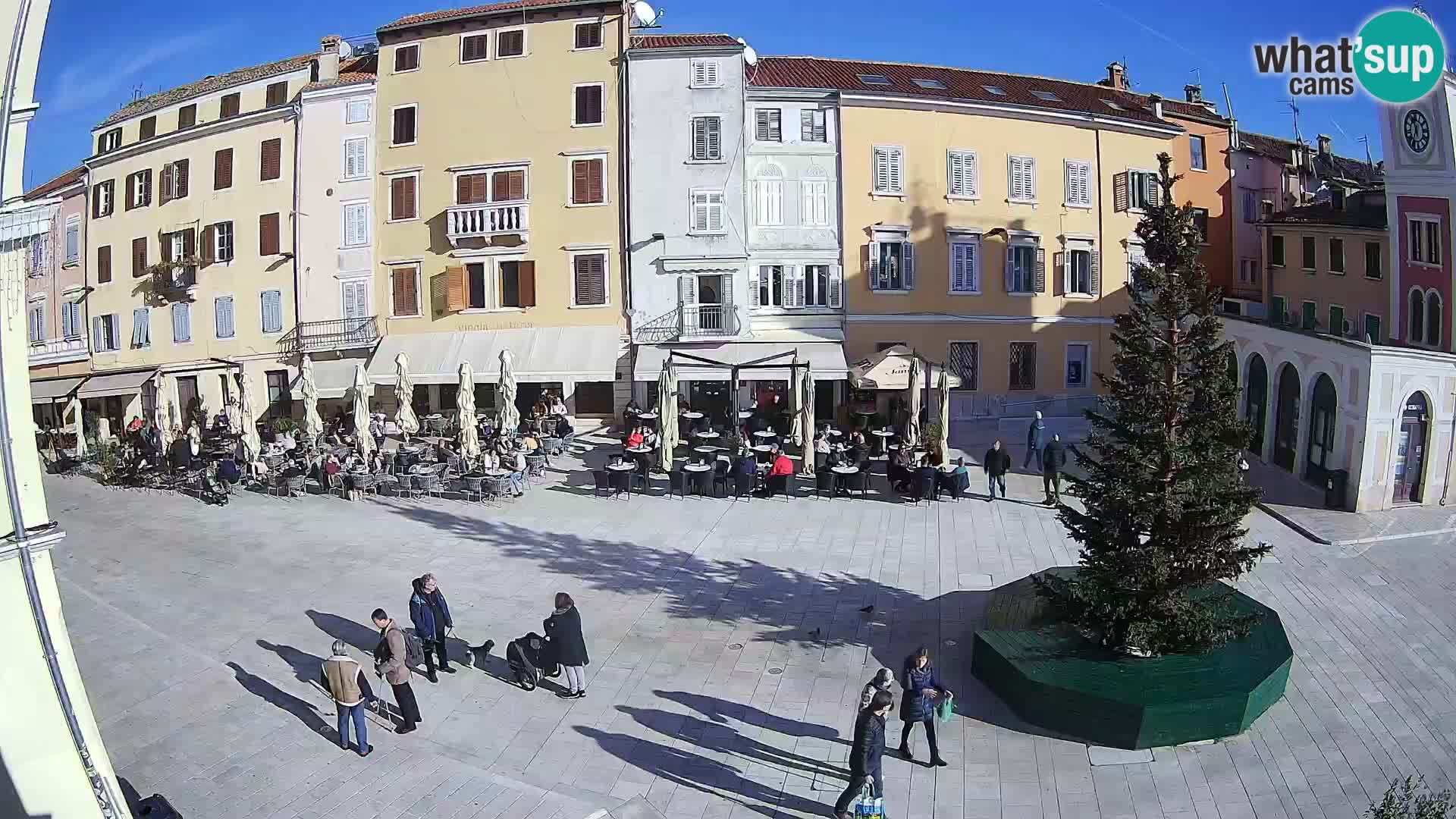 Spletna kamera Rovinj Center – Glavni trg