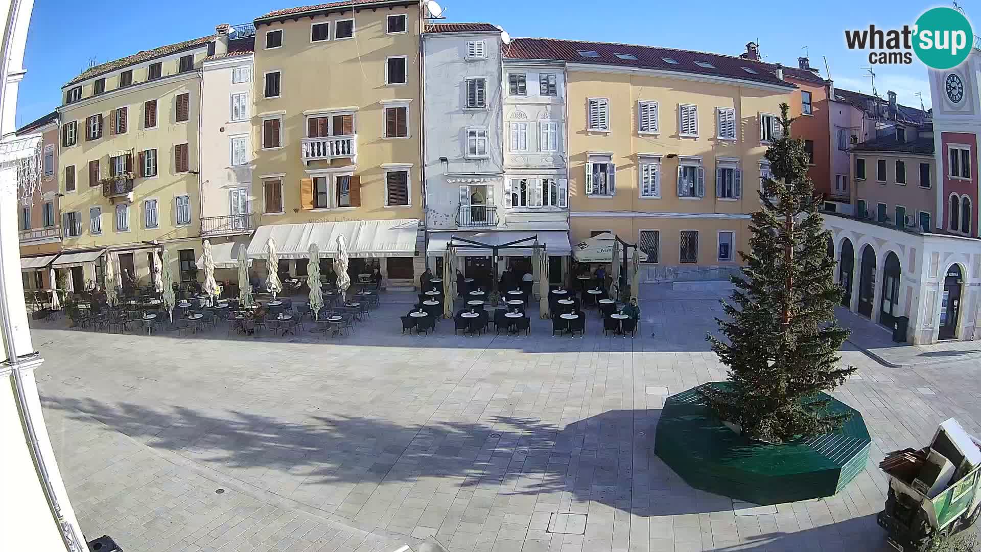 Webcam Rovinj Center – Plaza Principal