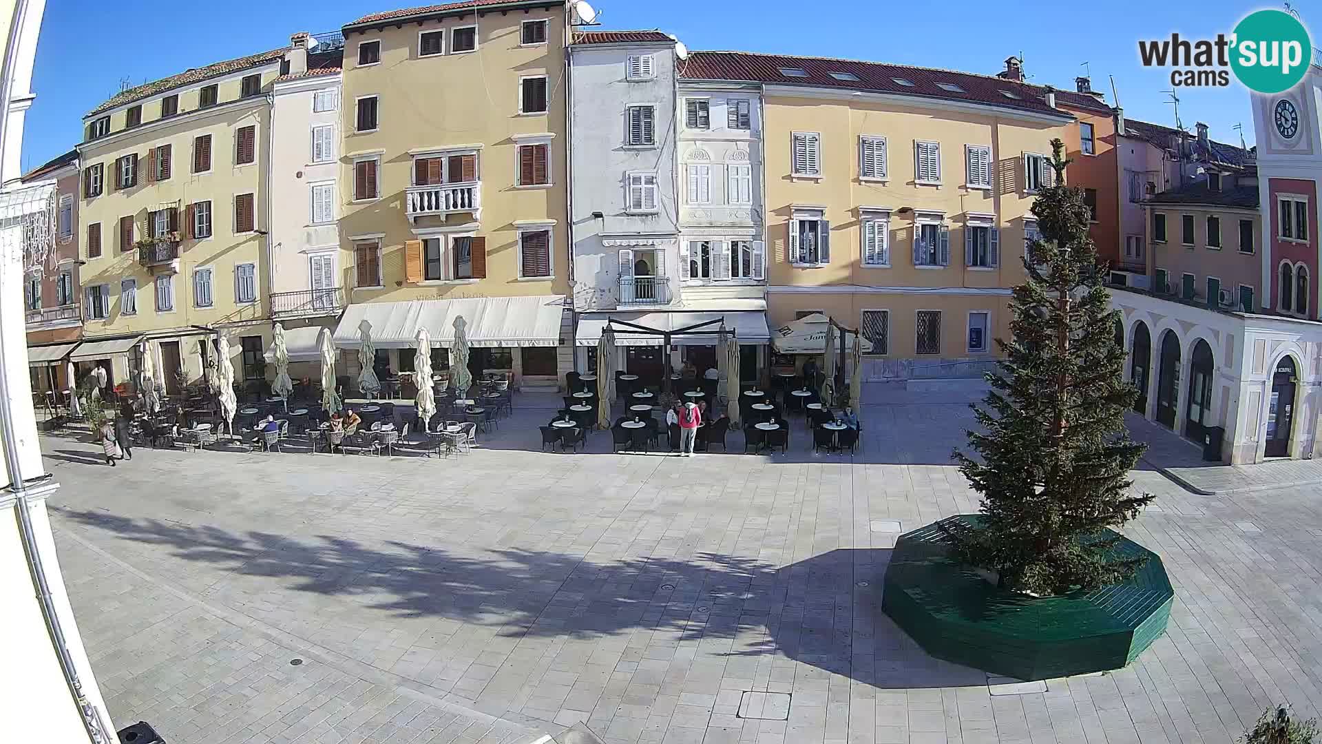 Webcam Rovinj Center – Plaza Principal