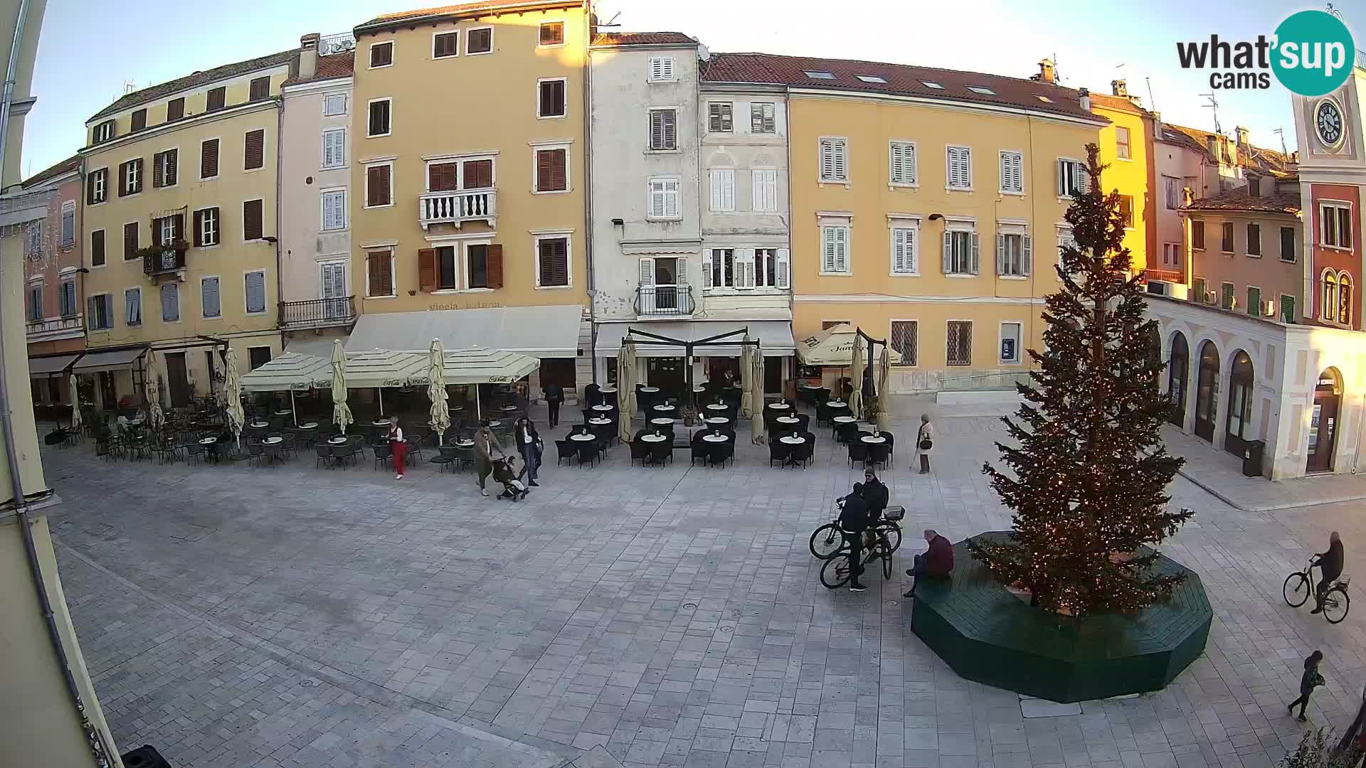 Webcam Rovinj Center – Plaza Principal