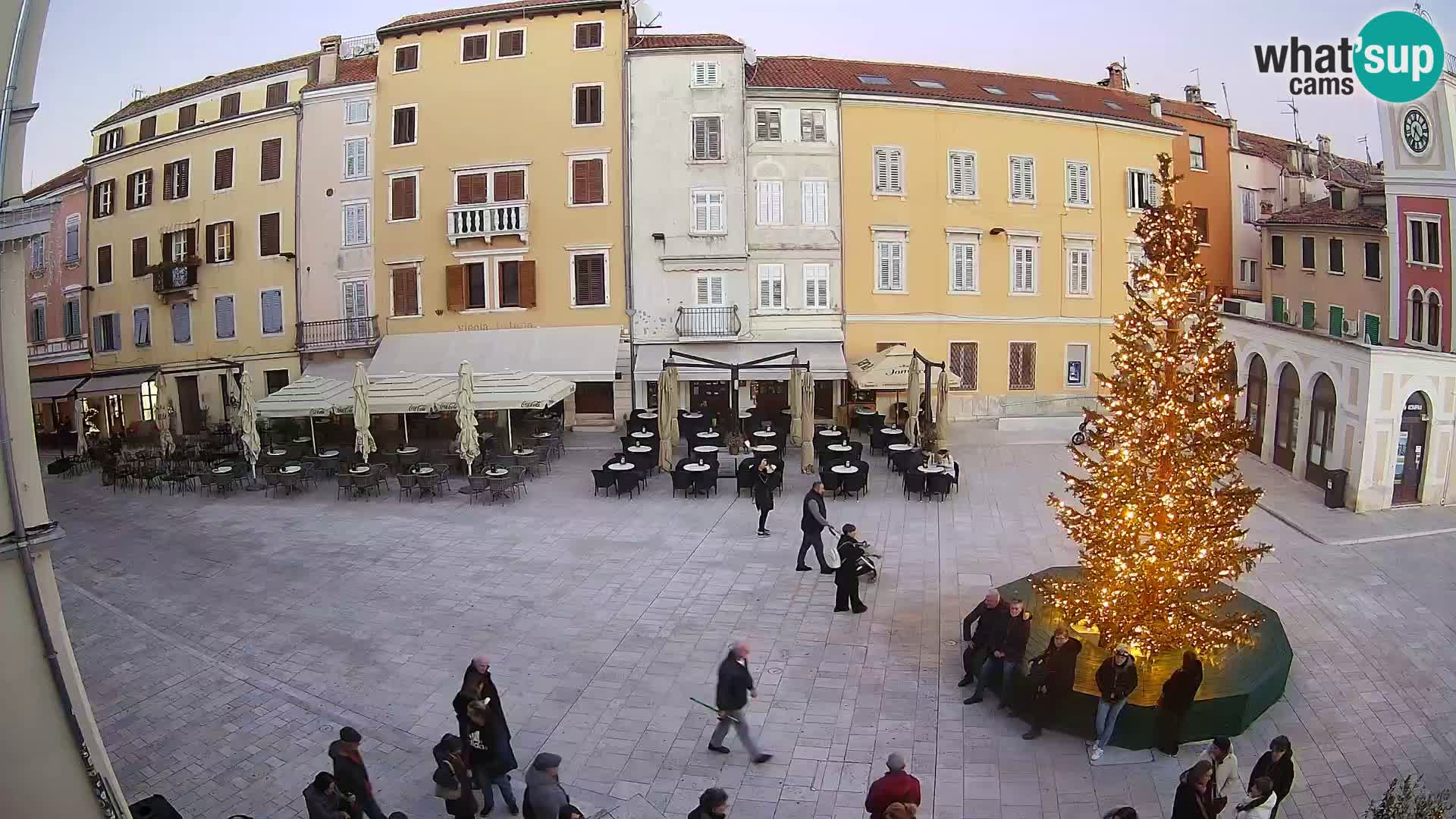 Webcam Rovinj Centar – glavni trg