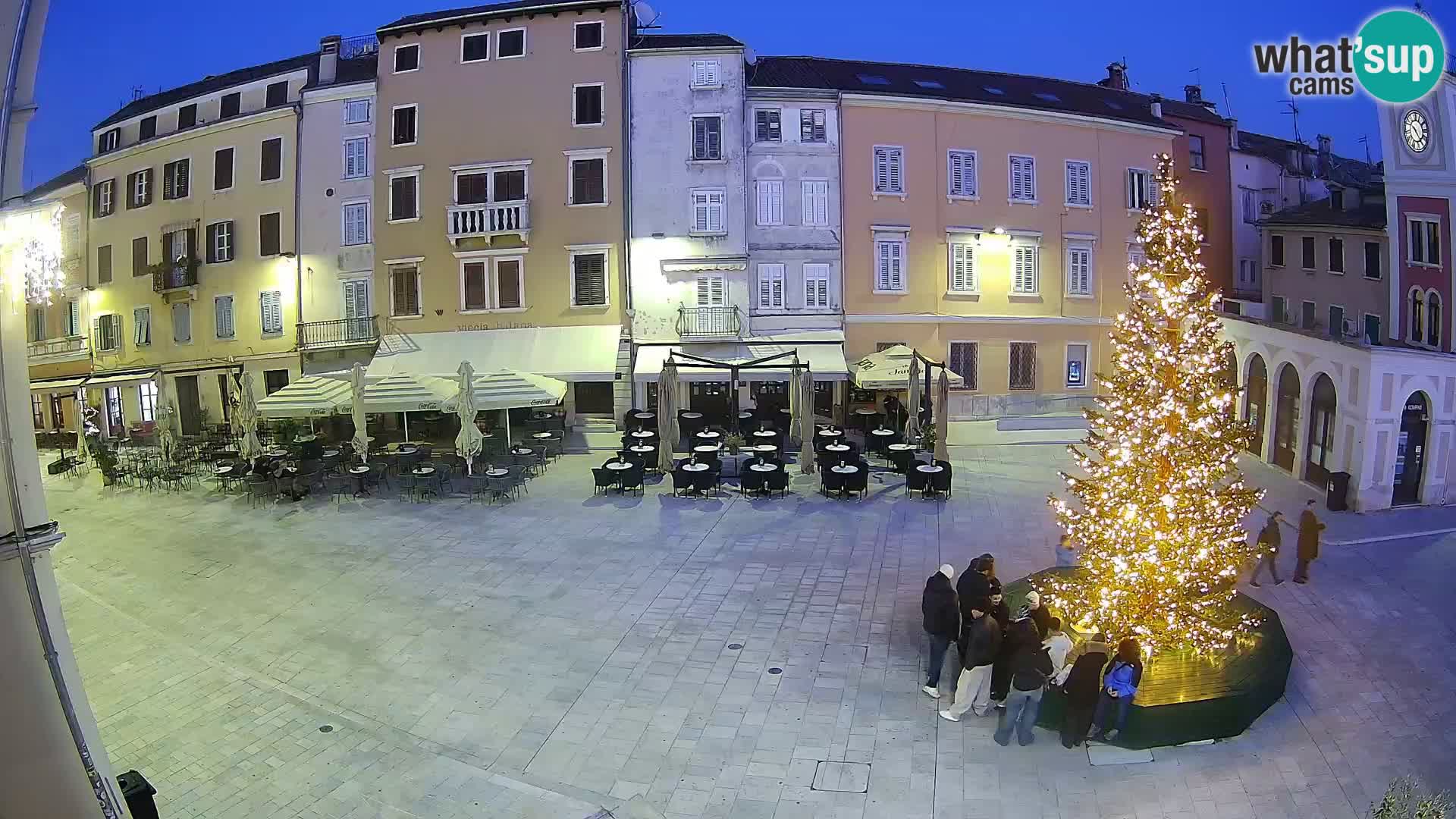 Webcam Rovinj Center – Plaza Principal