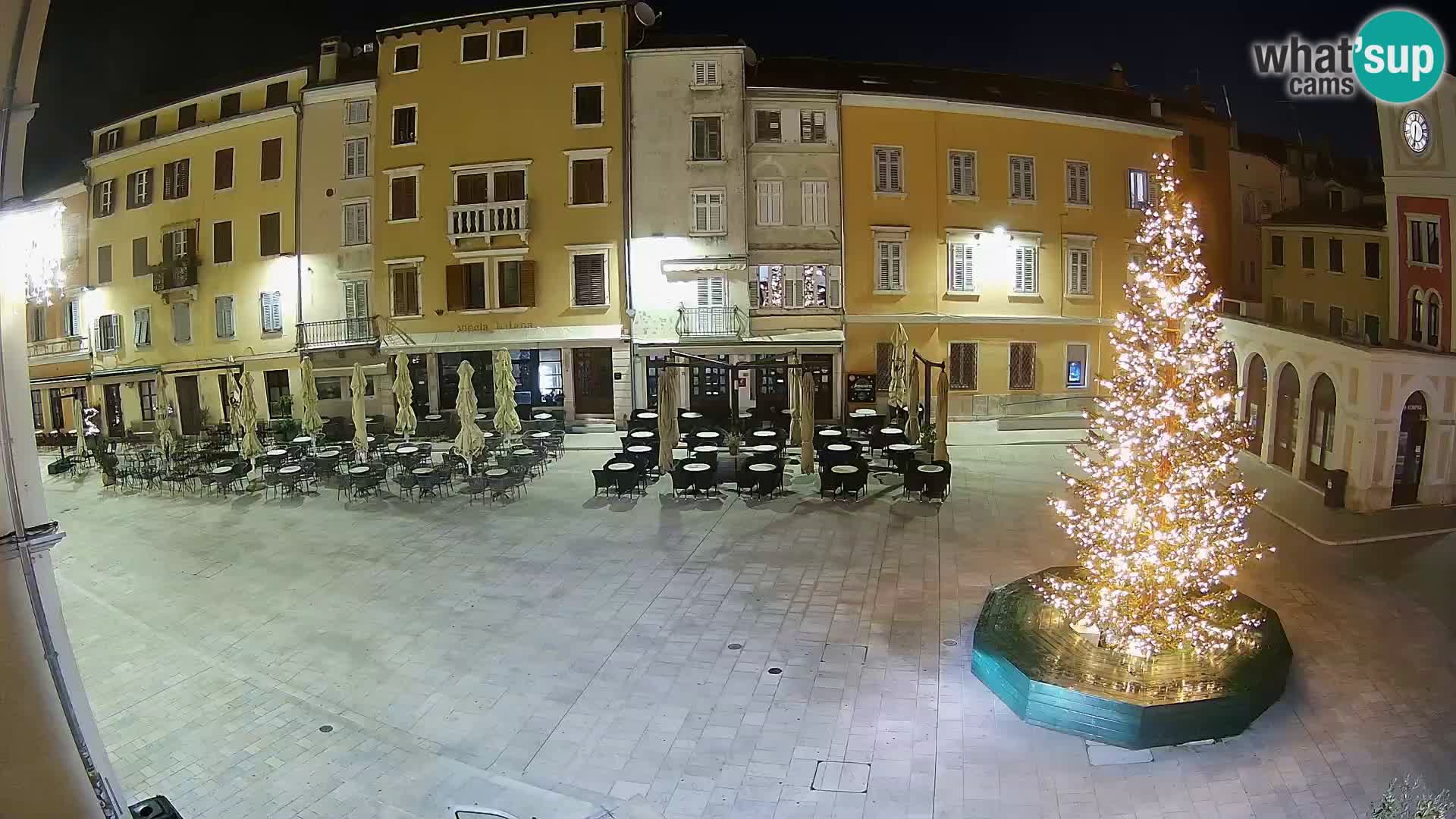 Webcam Rovinj Center – Plaza Principal