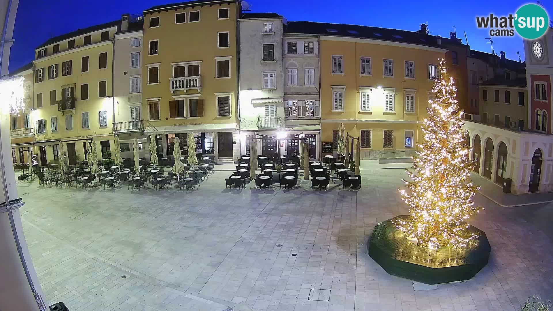 Webcam Rovinj Zentrum – Hauptplatz in Echtzeit