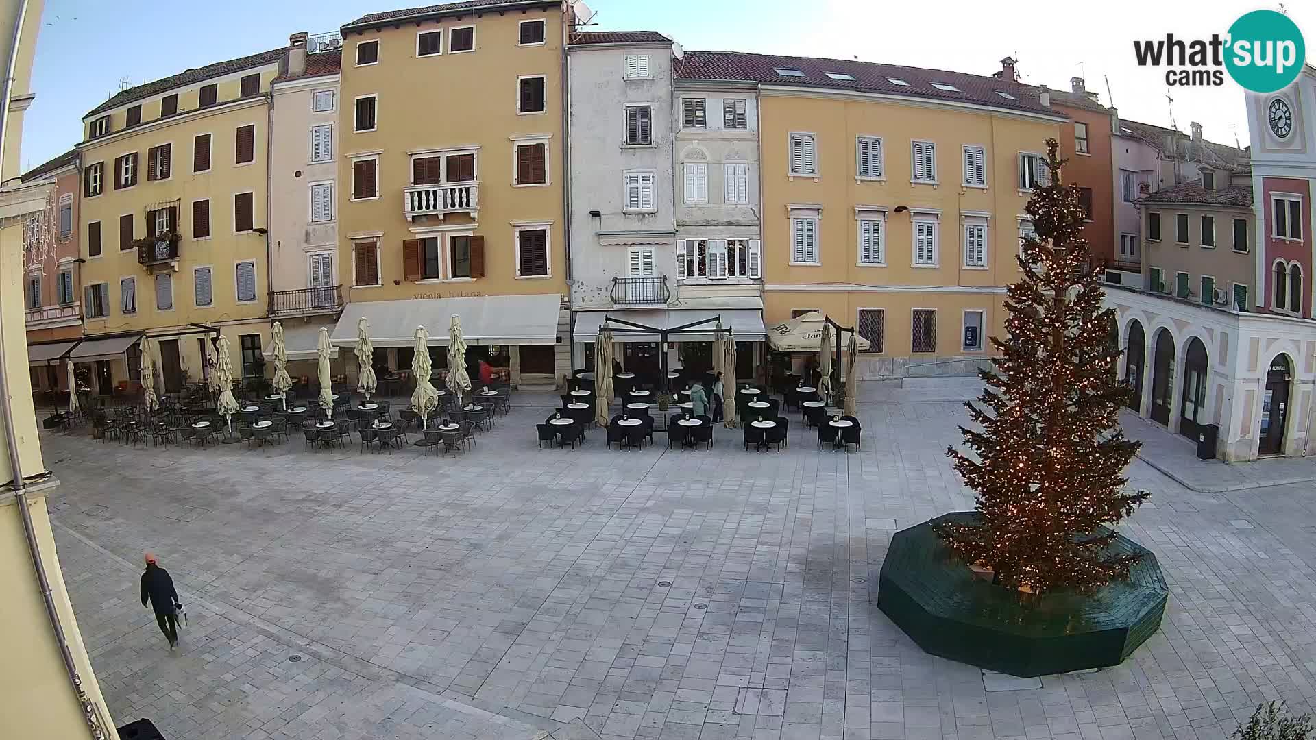 Webcam Rovinj Center – Plaza Principal