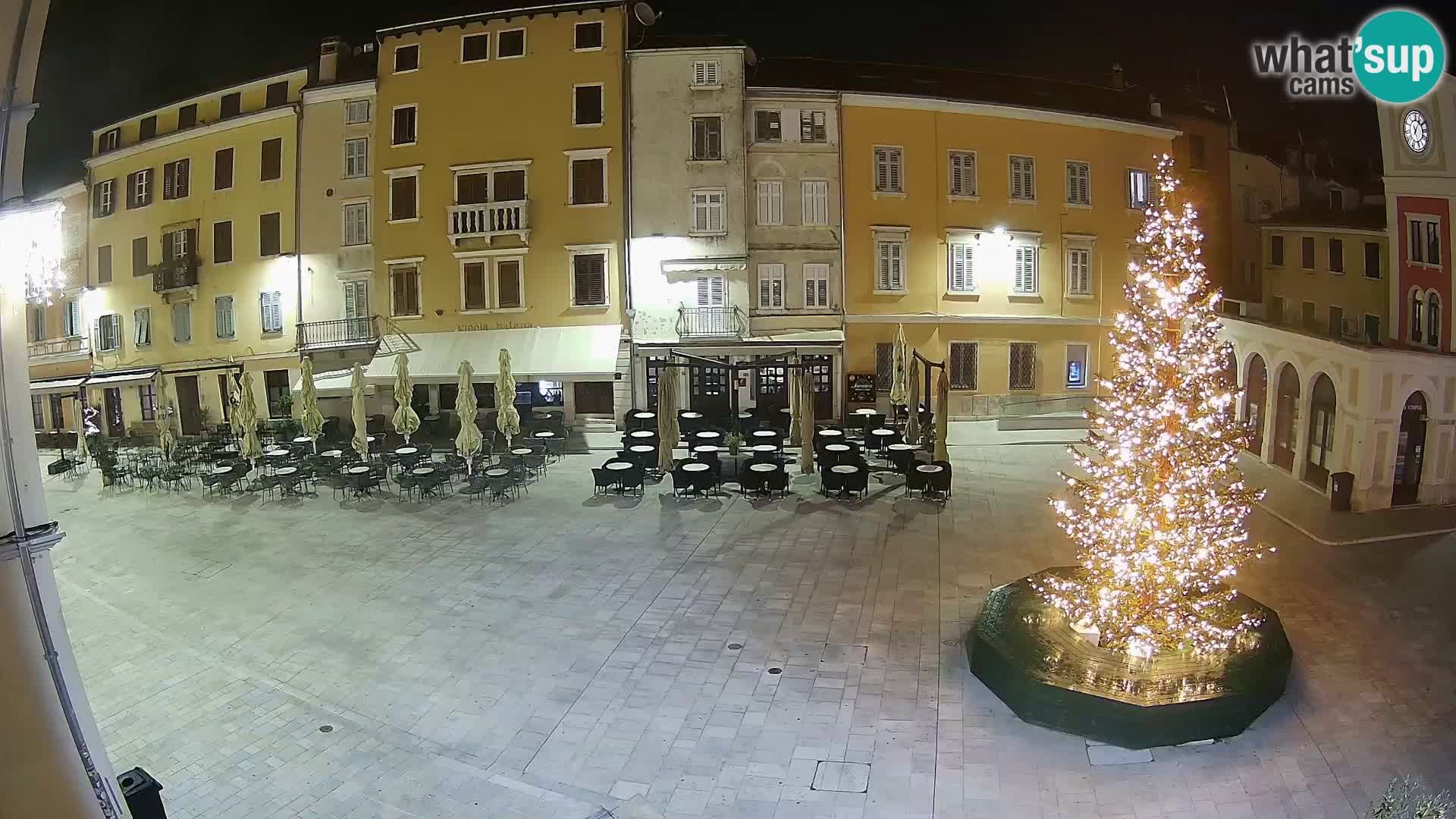 Webcam Rovinj Zentrum – Hauptplatz in Echtzeit