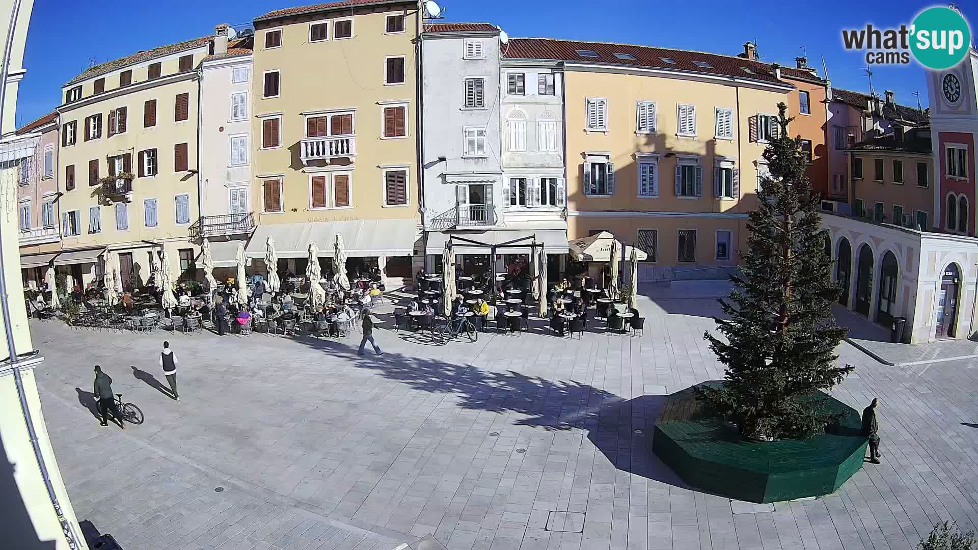 Rovinj Center Webcam – Main Square