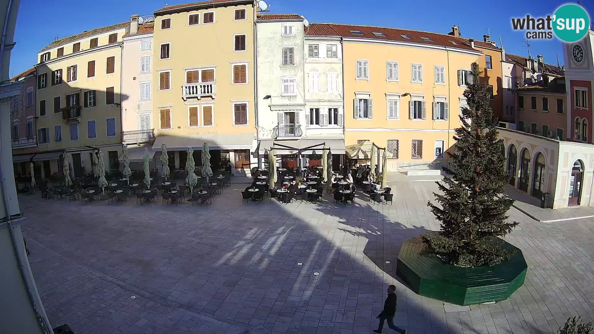 Webcam Rovinj Zentrum – Hauptplatz in Echtzeit
