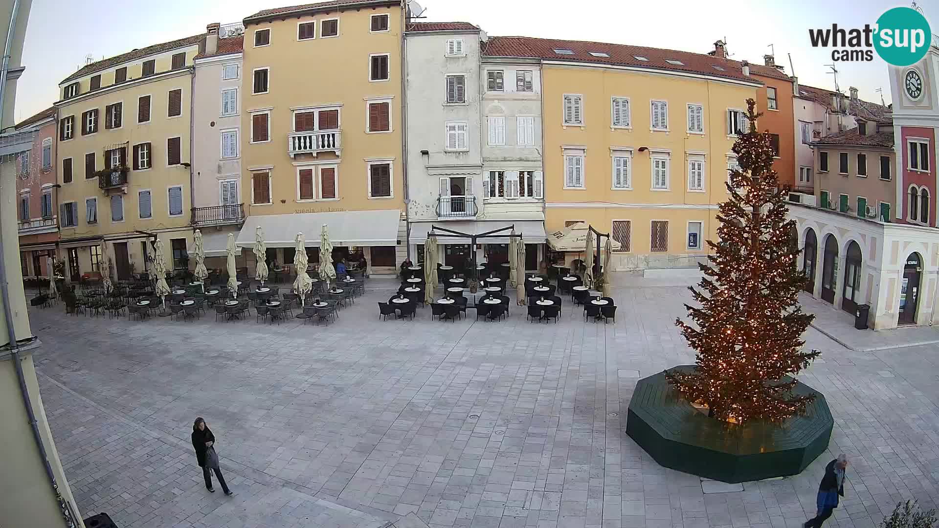 Webcam Rovinj Center – Plaza Principal