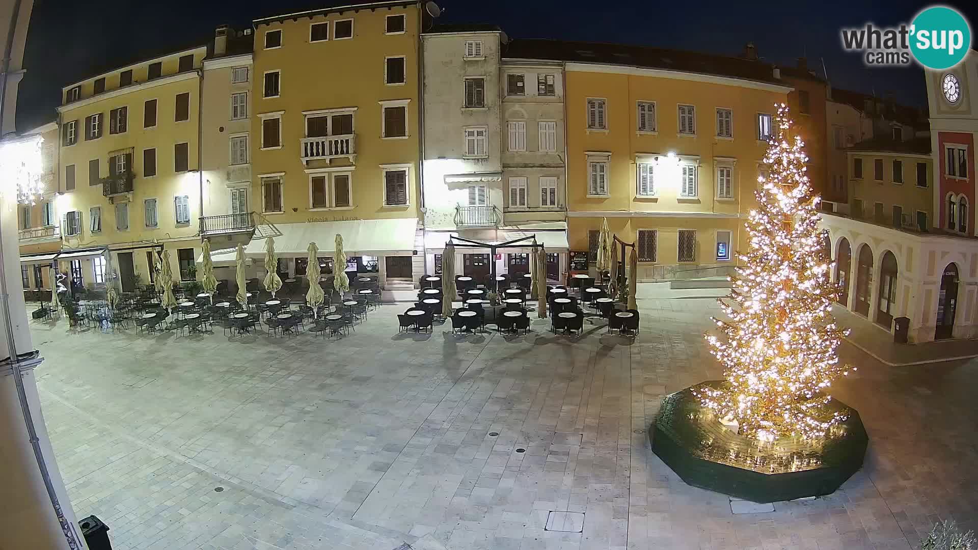 Webcam Rovinj Center – Plaza Principal