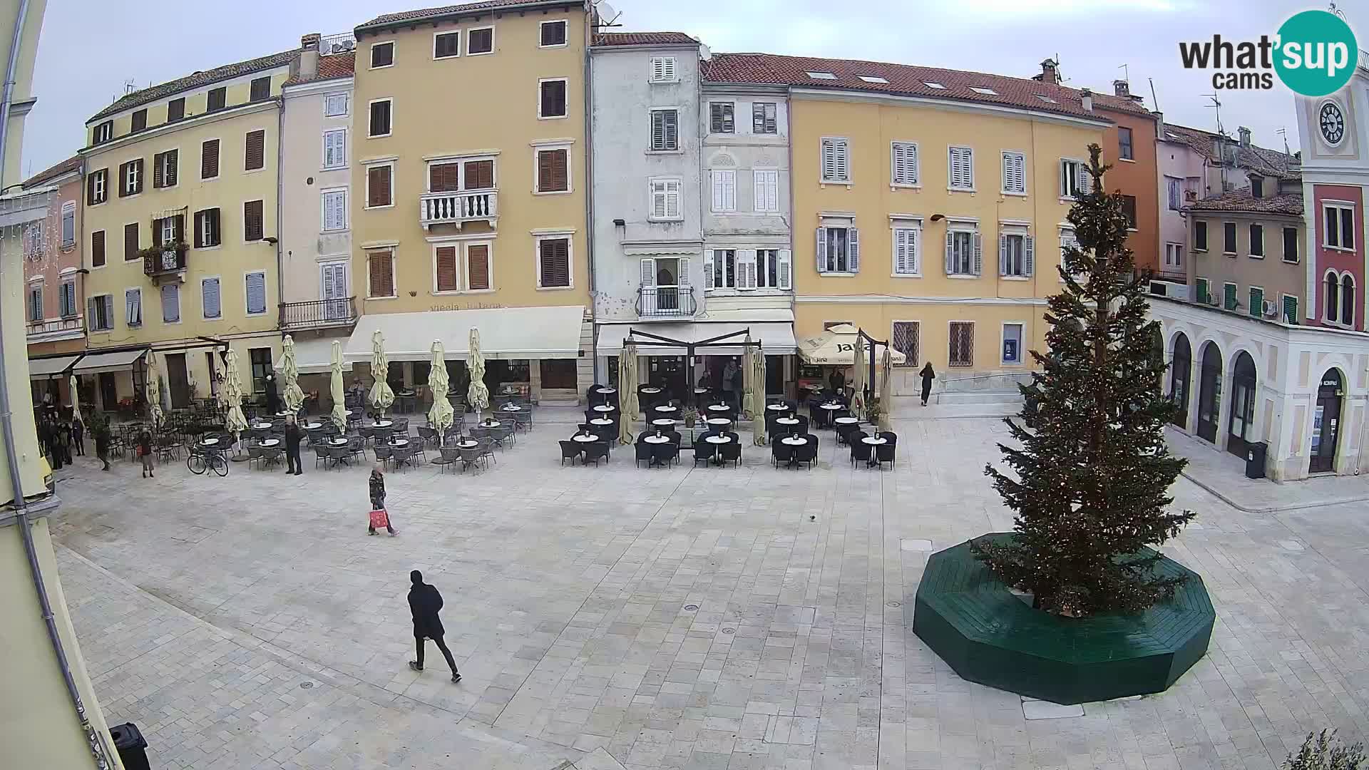 Webcam Rovigno Centro – Piazza Centrale