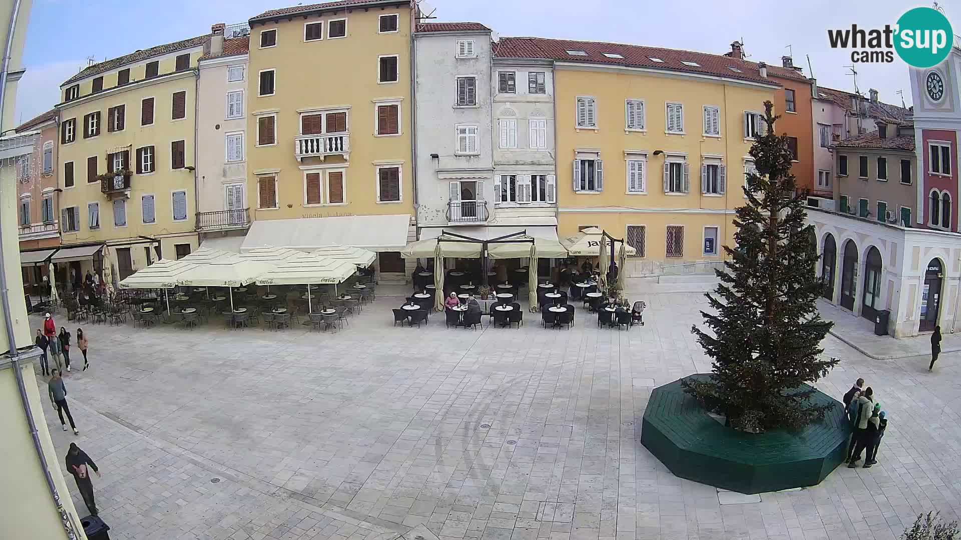Webcam Rovinj Centar – glavni trg
