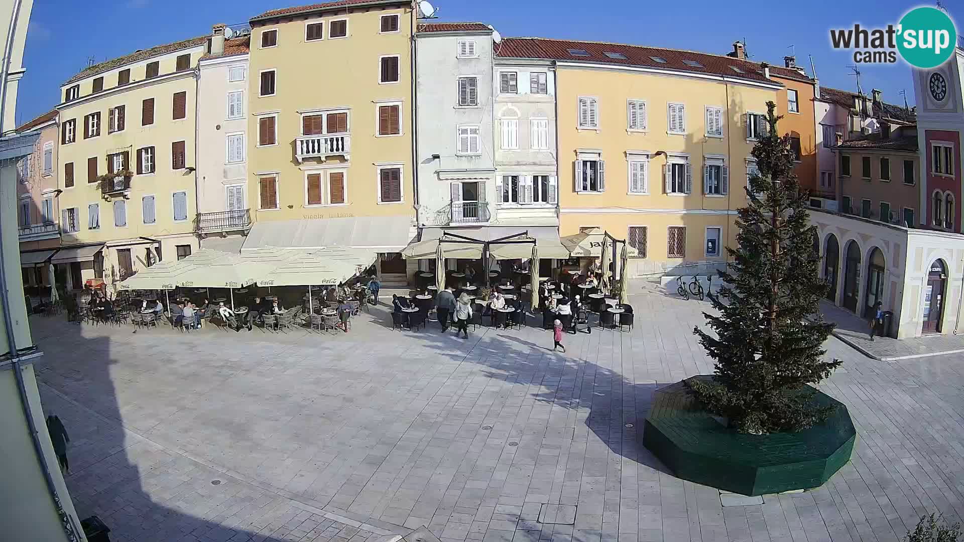 Webcam Rovinj Centre – Place Principale