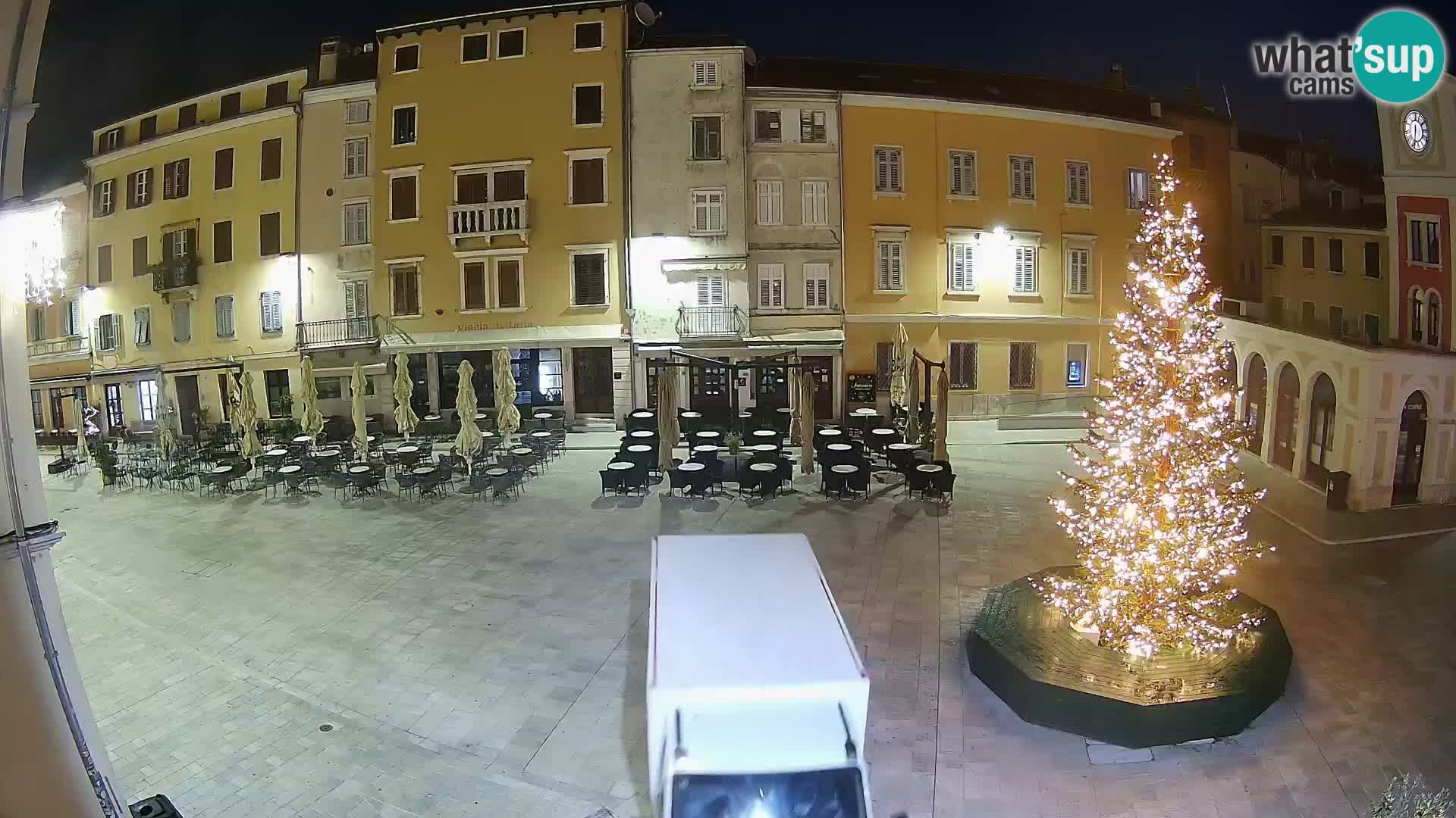 Webcam Rovinj Zentrum – Hauptplatz in Echtzeit