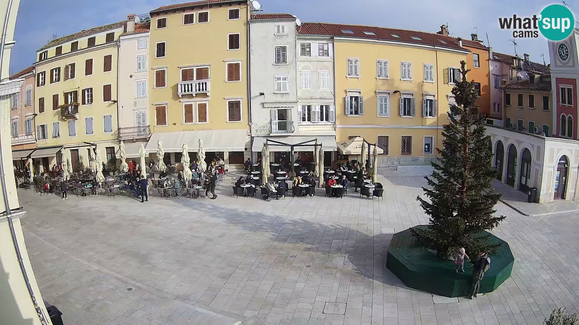 Rovinj Center Webcam – Main Square
