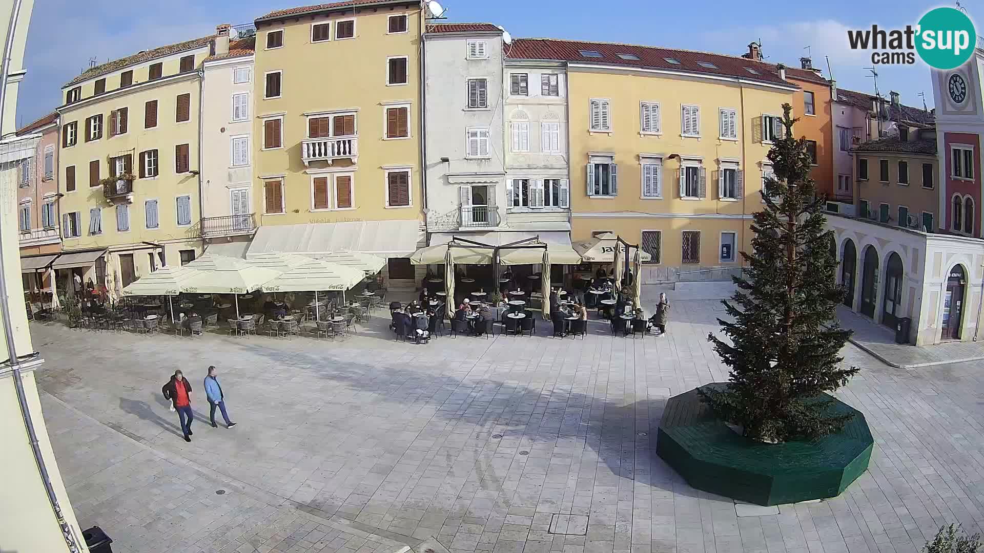 Webcam Rovinj Center – Plaza Principal