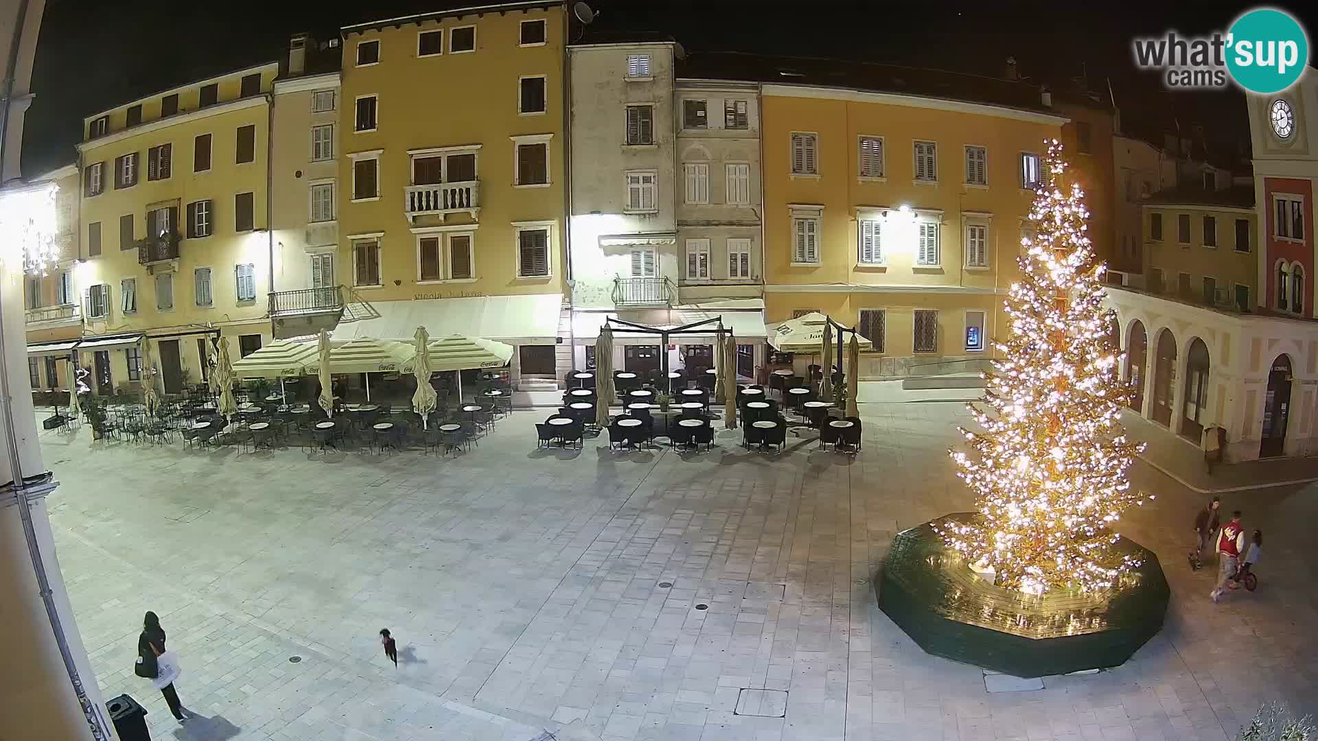 Webcam Rovinj Zentrum – Hauptplatz in Echtzeit