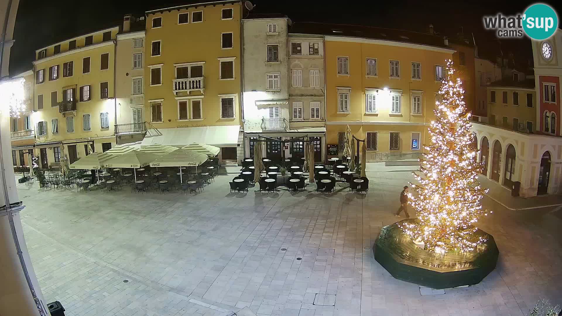 Webcam Rovinj Zentrum – Hauptplatz in Echtzeit