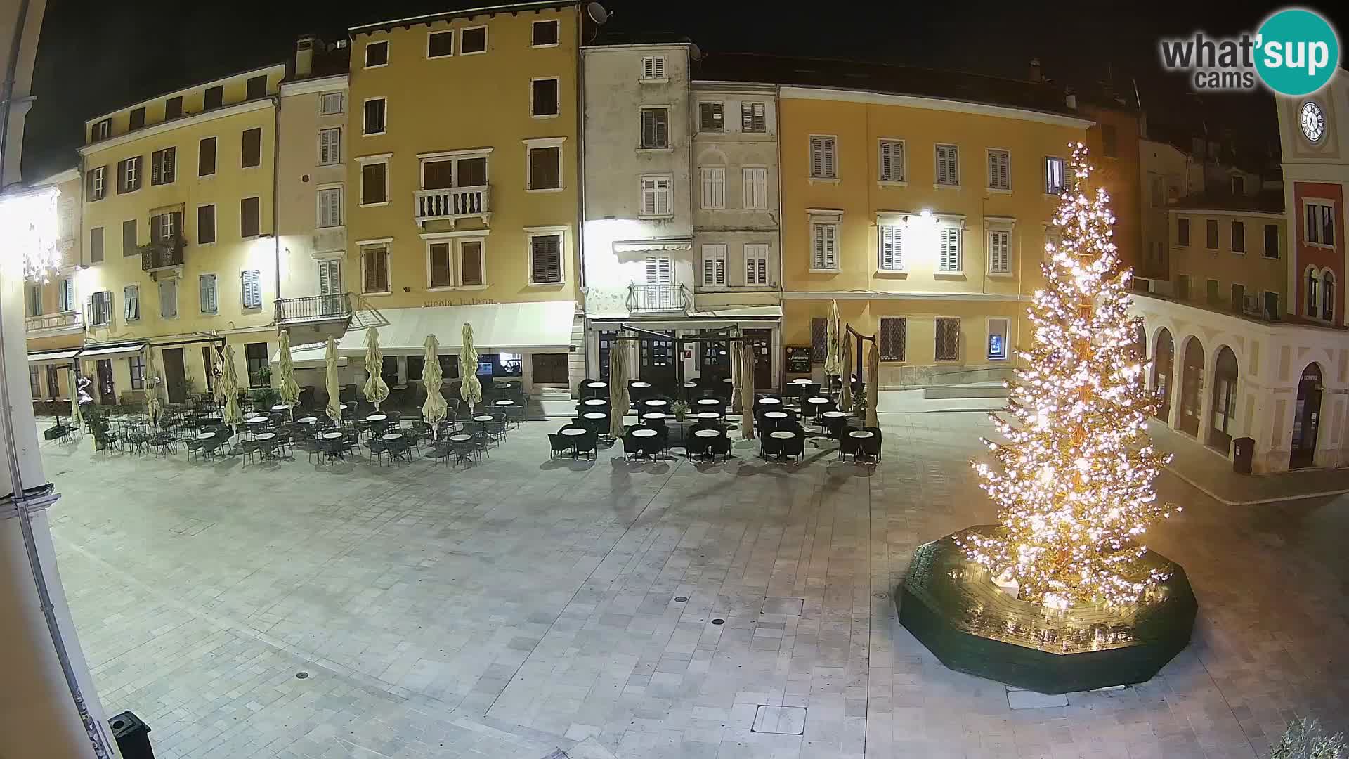 Webcam Rovinj Zentrum – Hauptplatz in Echtzeit