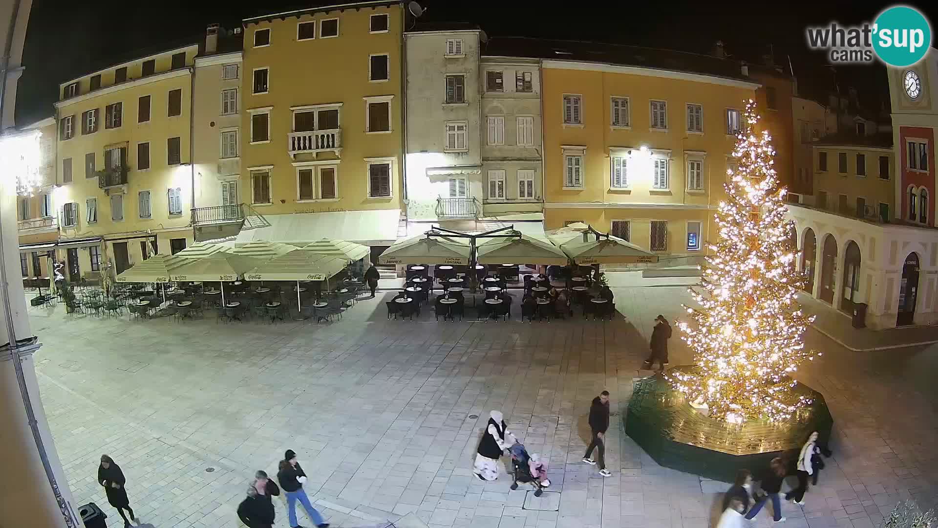 Webcam Rovinj Center – Plaza Principal