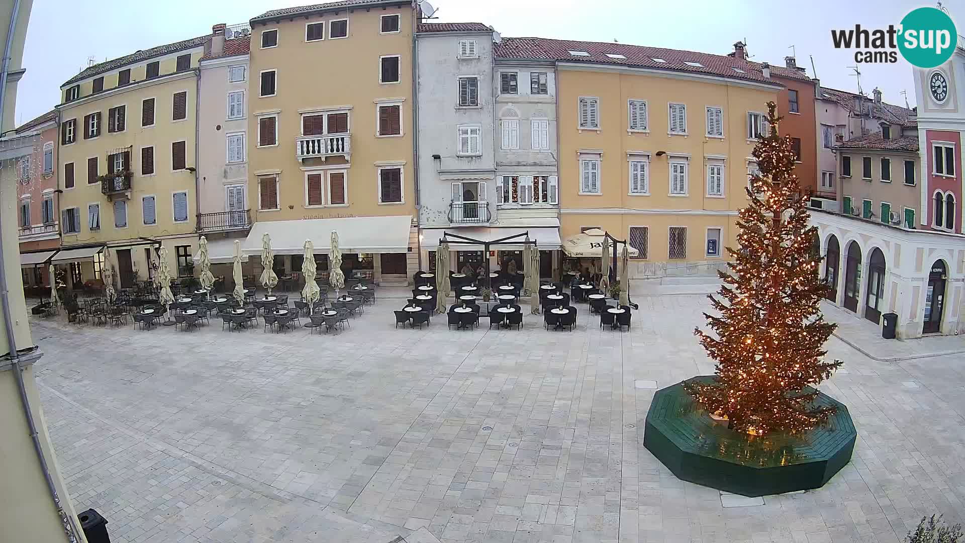 Rovinj Center Webcam – Main Square