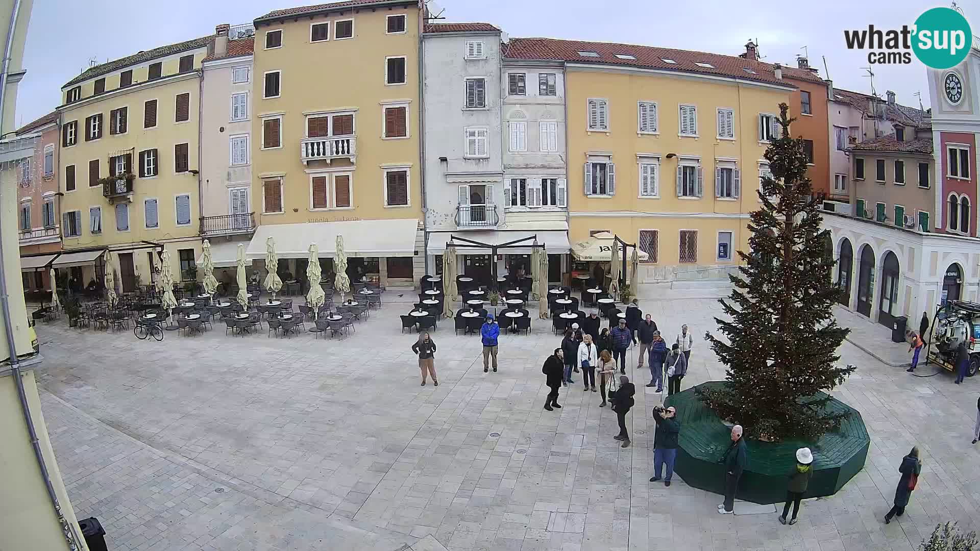 Spletna kamera Rovinj Center – Glavni trg