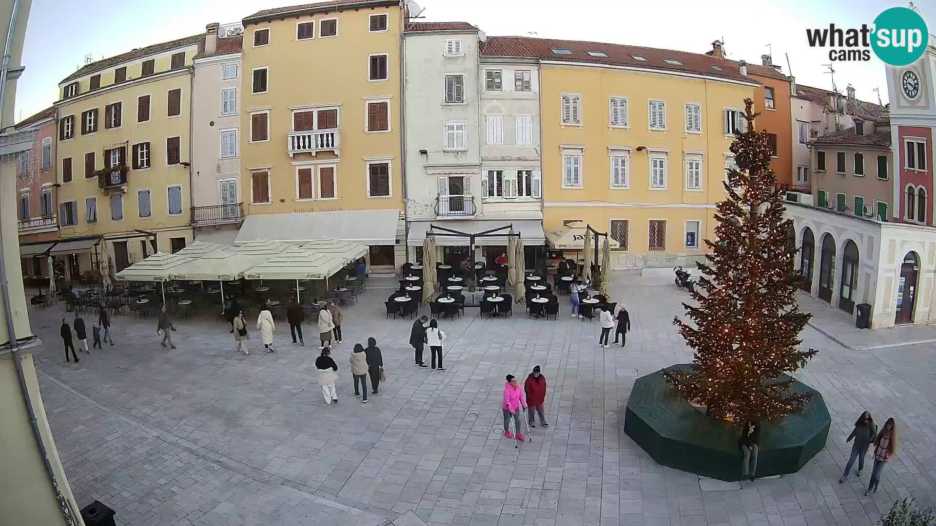 Webcam Rovinj Center – Plaza Principal