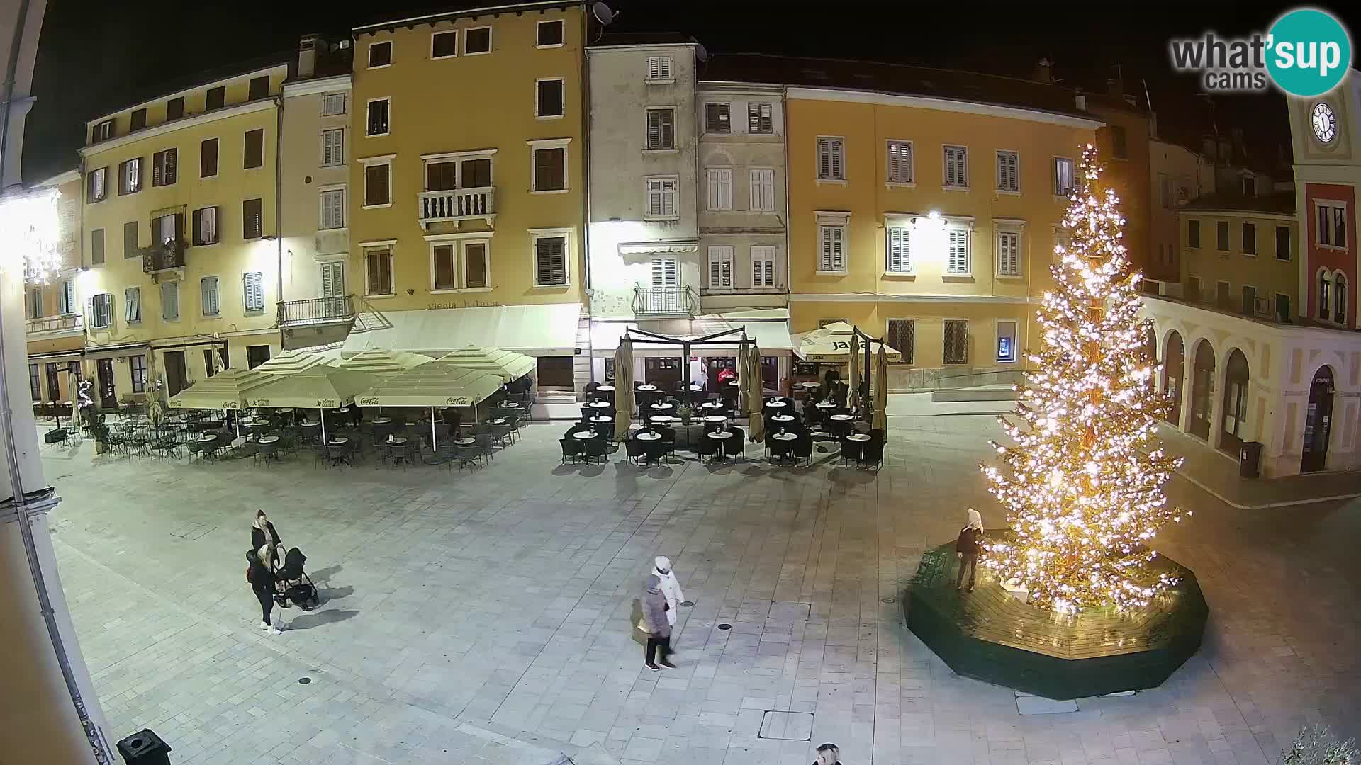 Webcam Rovinj Zentrum – Hauptplatz in Echtzeit
