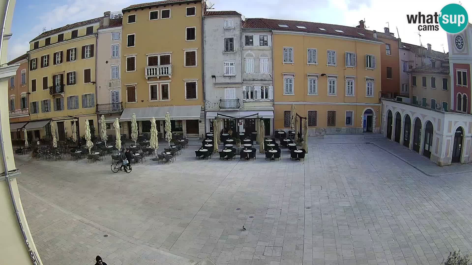 Webcam Rovinj Center – Plaza Principal